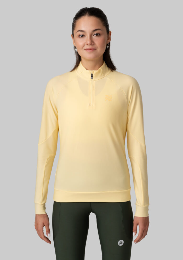 Женский Беговой Утеплённый Лонгслив Practice Sunlight