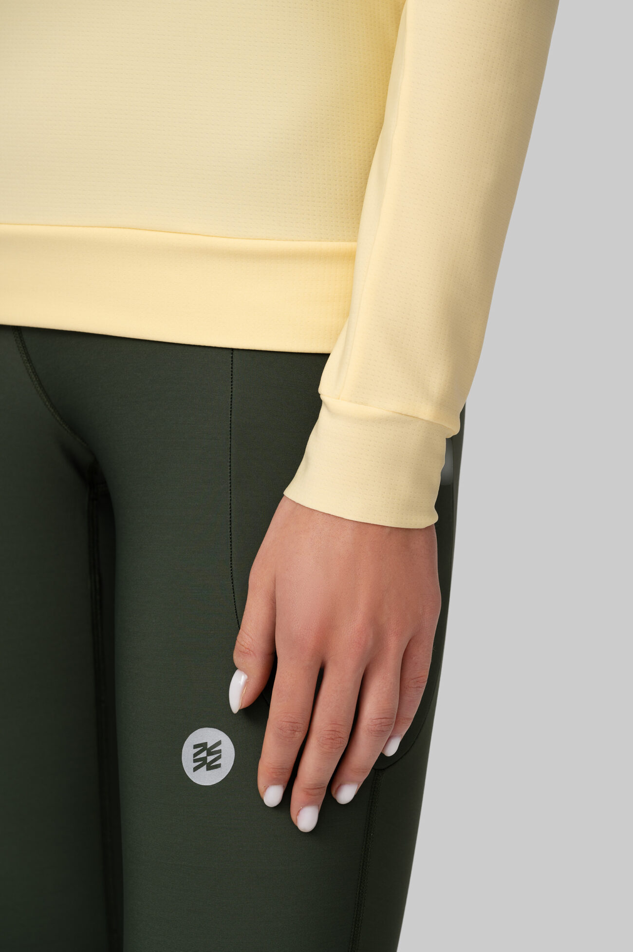 Женский Беговой Утеплённый Лонгслив Practice Sunlight