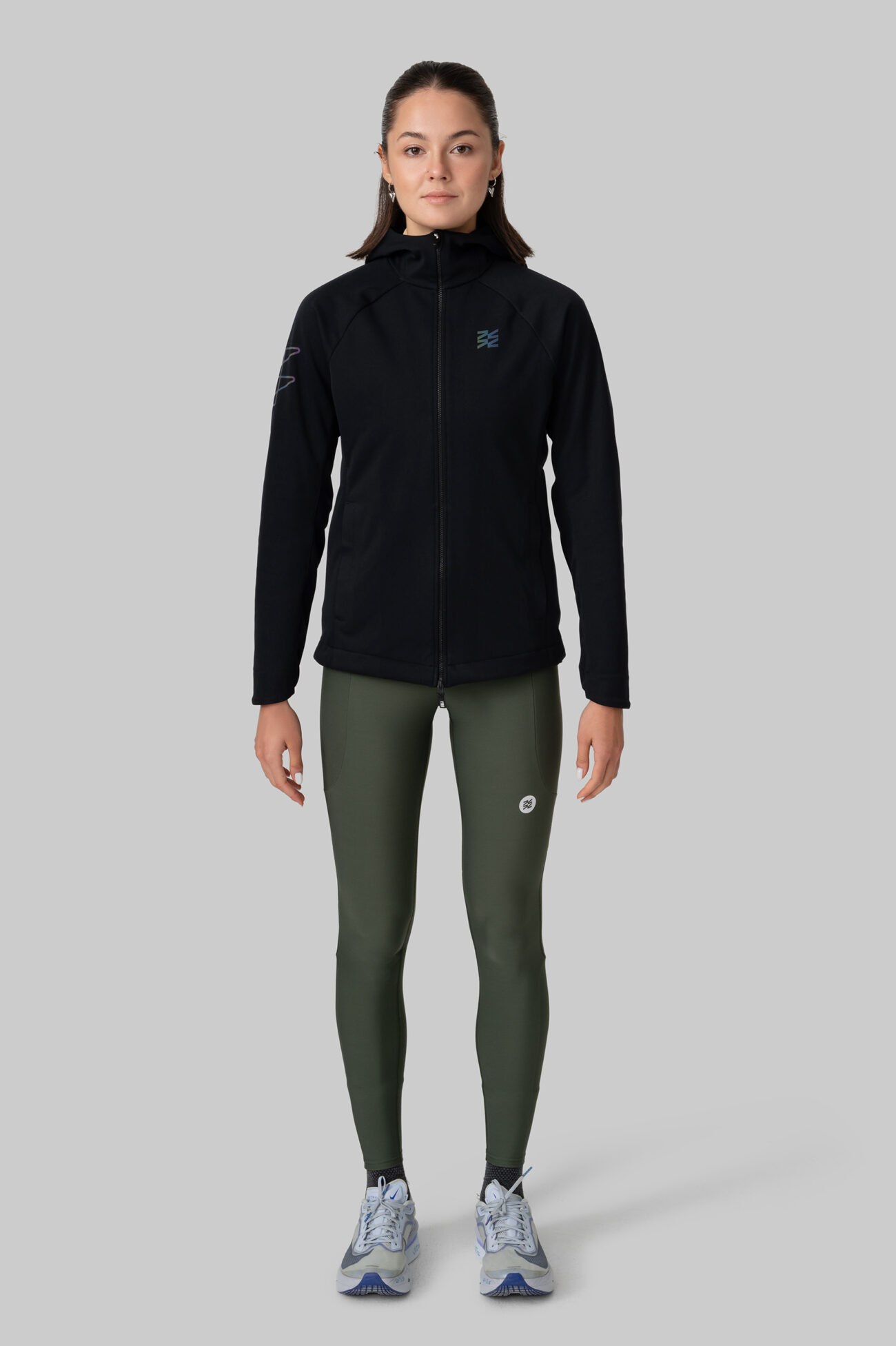 Женская Беговая Куртка Practice Black