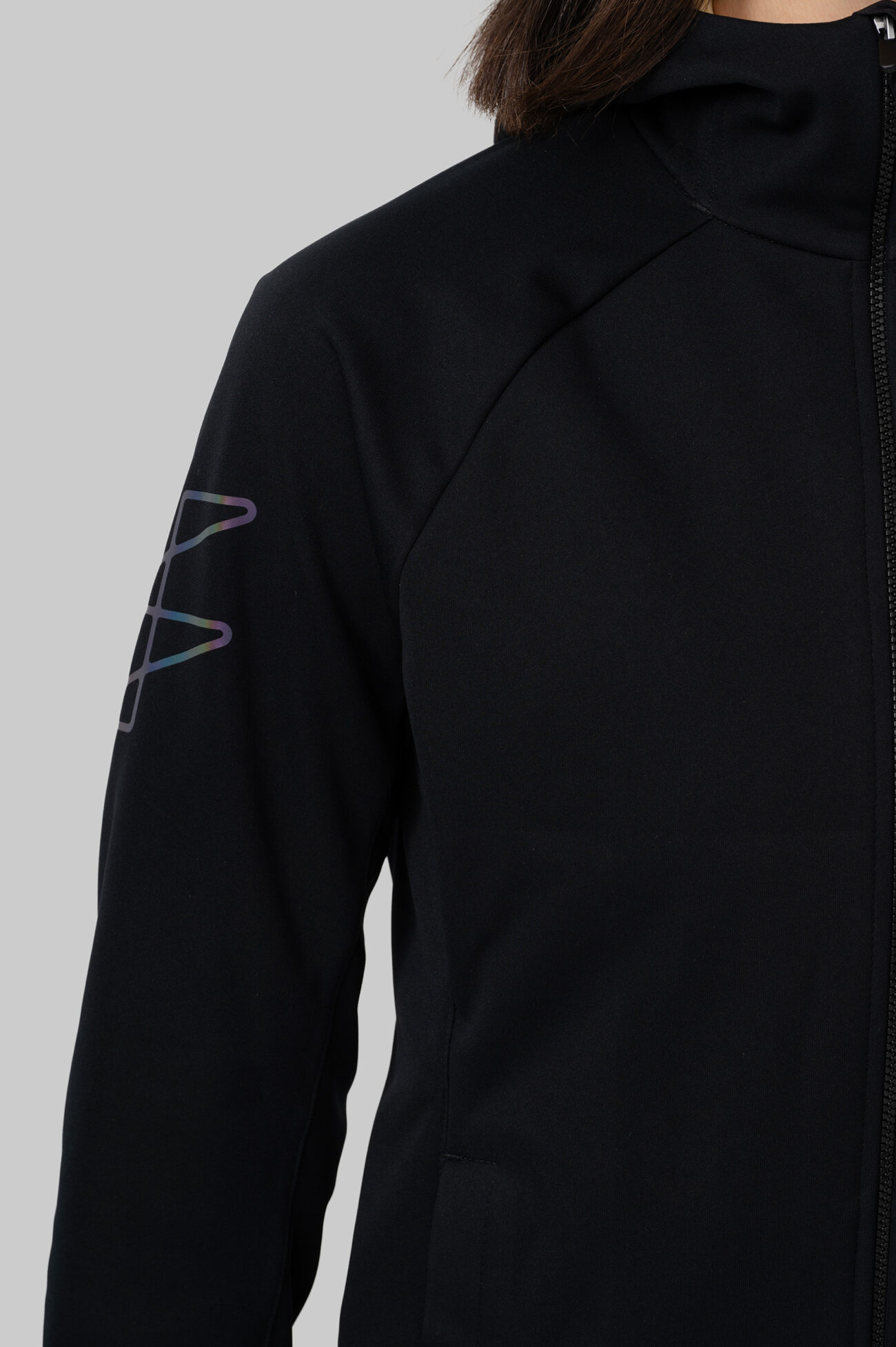 Женская Беговая Куртка Practice Black