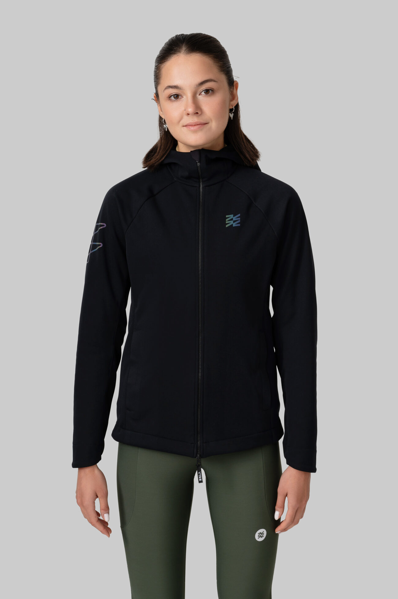 Женская Беговая Куртка Practice Black