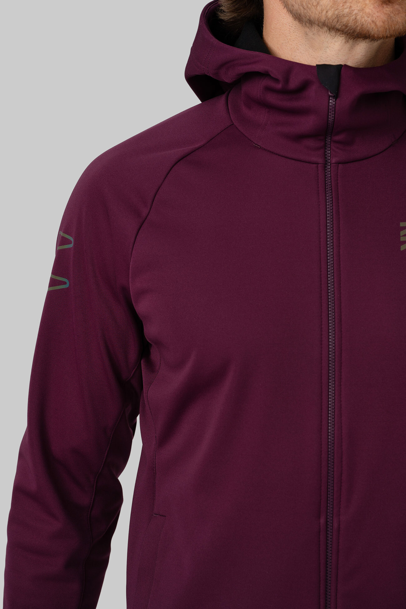 Мужская Беговая Куртка Practice Amarone