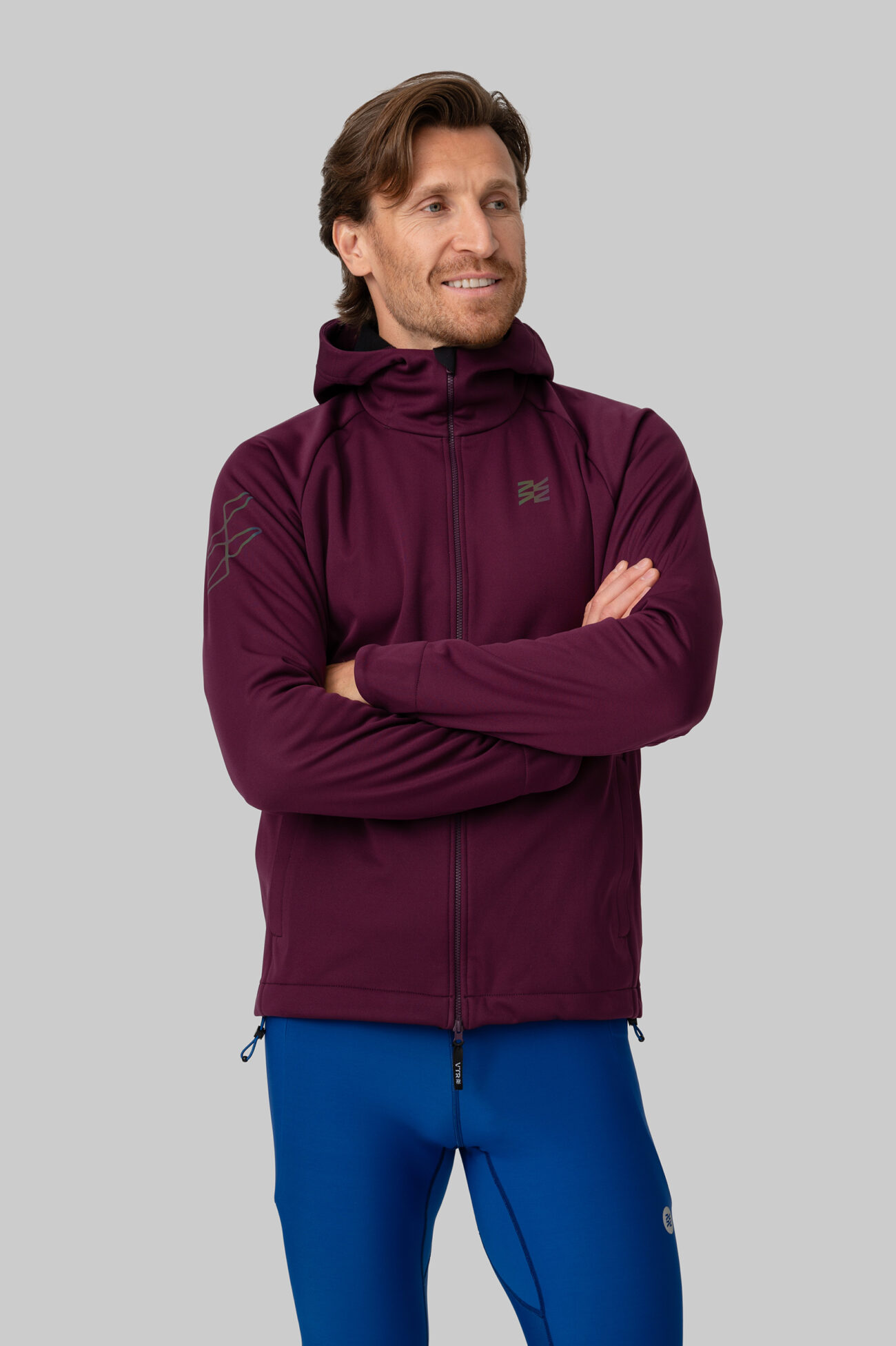 Мужская Беговая Куртка Practice Amarone