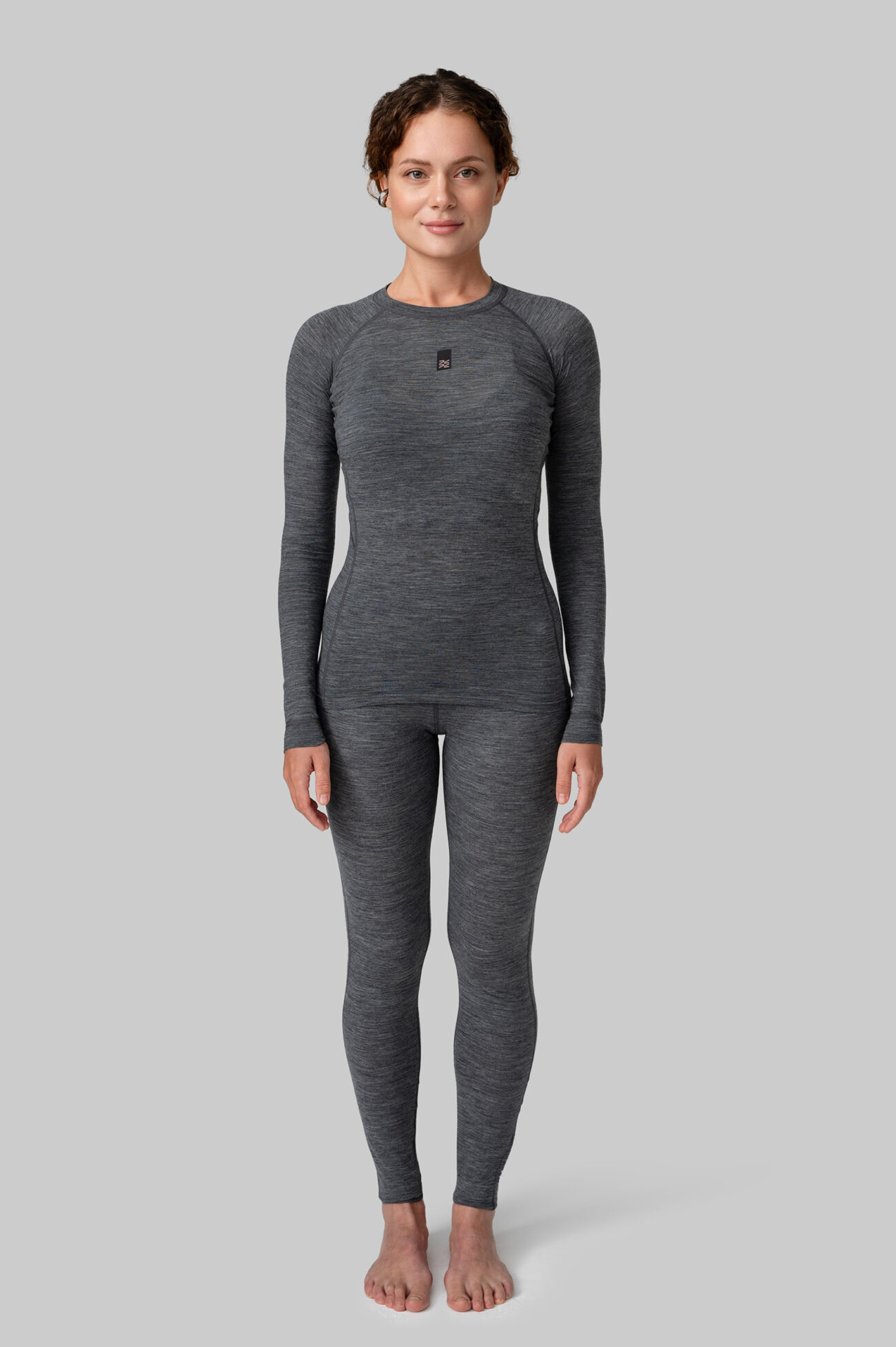 Женское термобелье мерино верх Grey