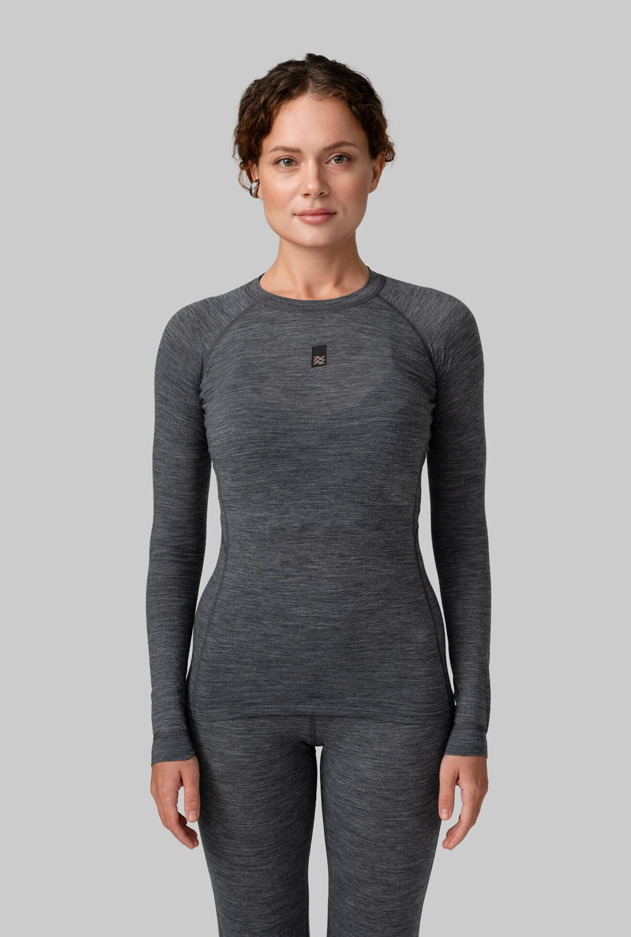 Женское термобелье мерино верх Grey