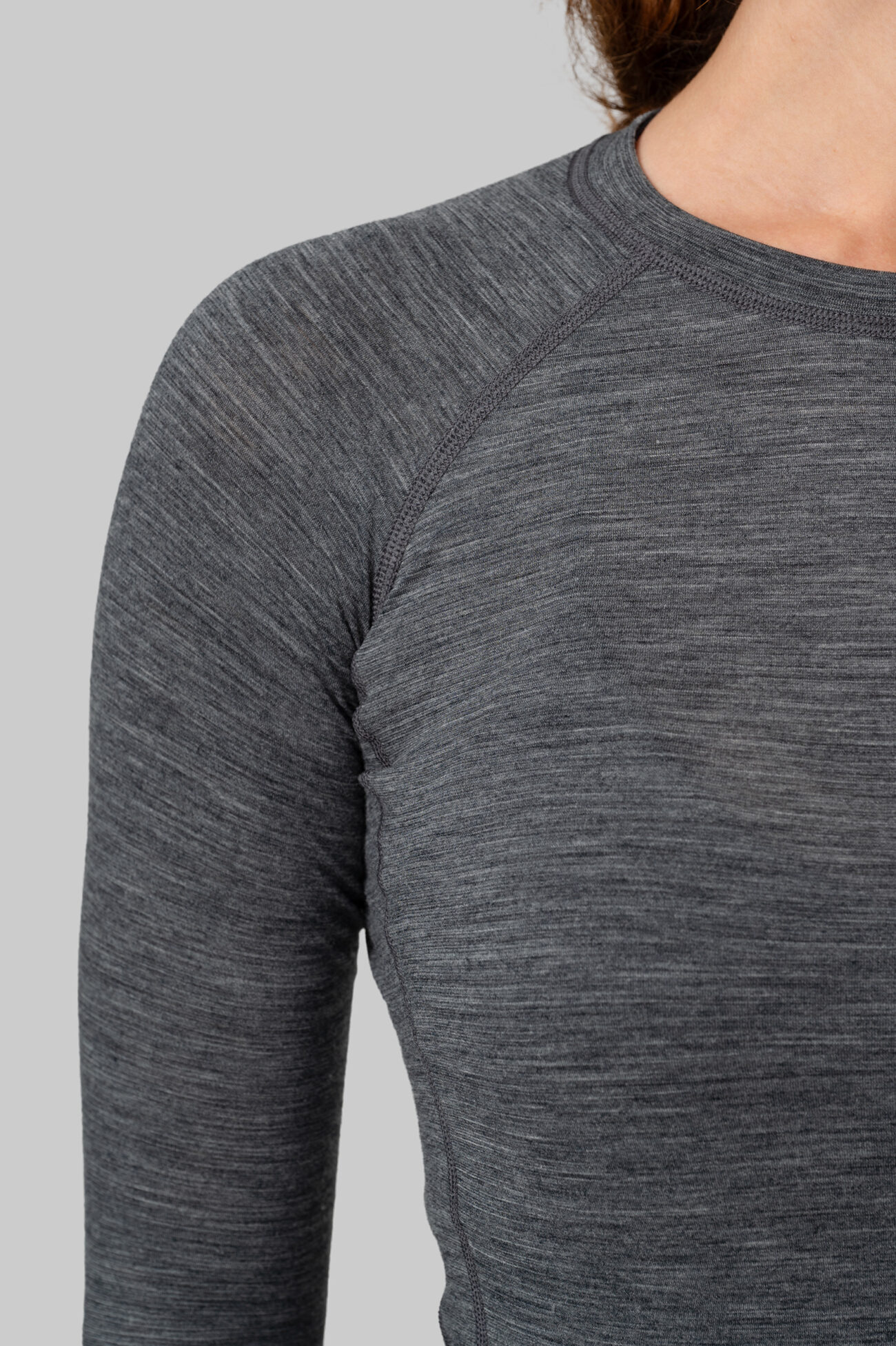 Женское термобелье мерино верх Grey