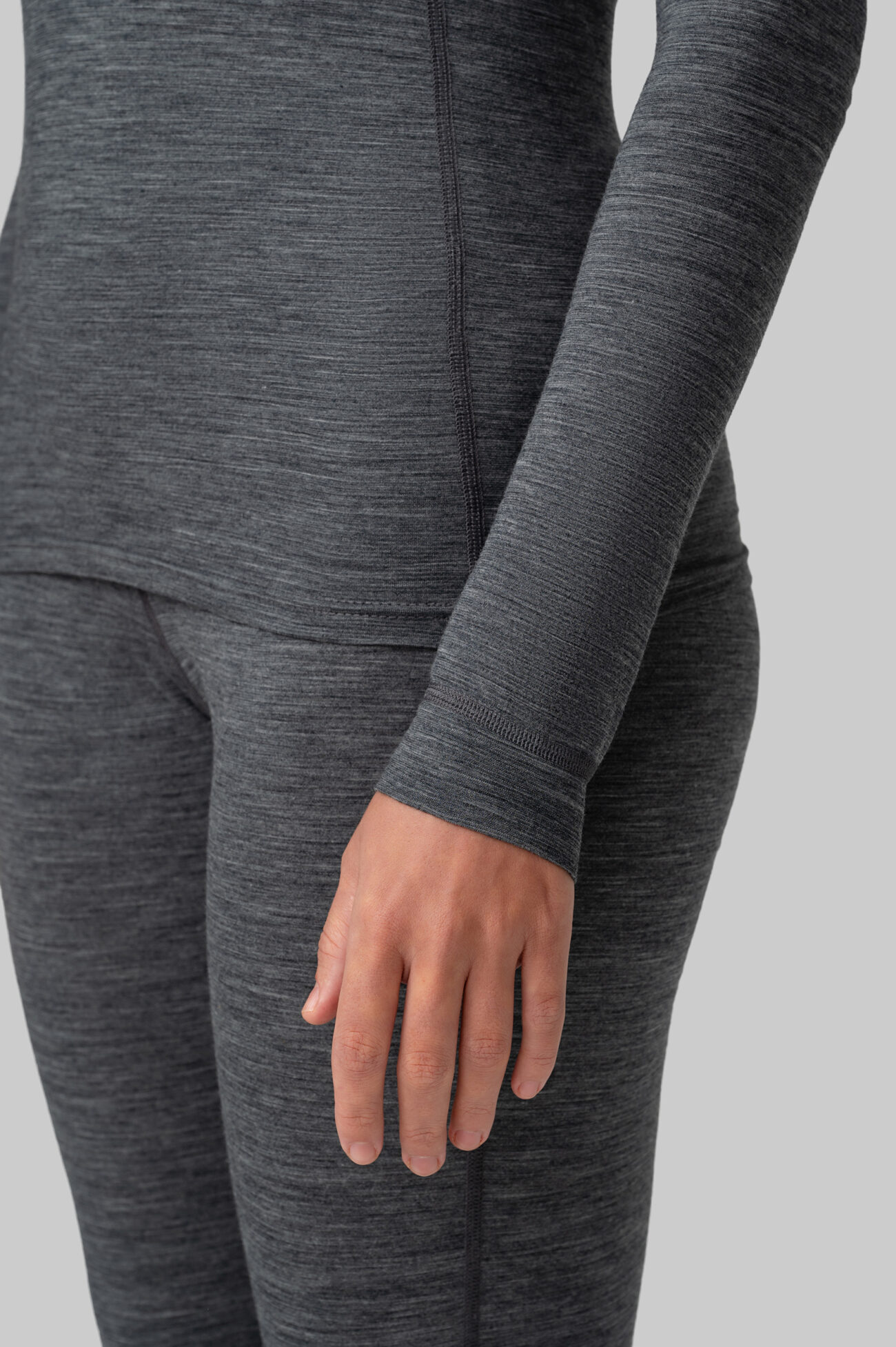 Женское термобелье мерино верх Grey