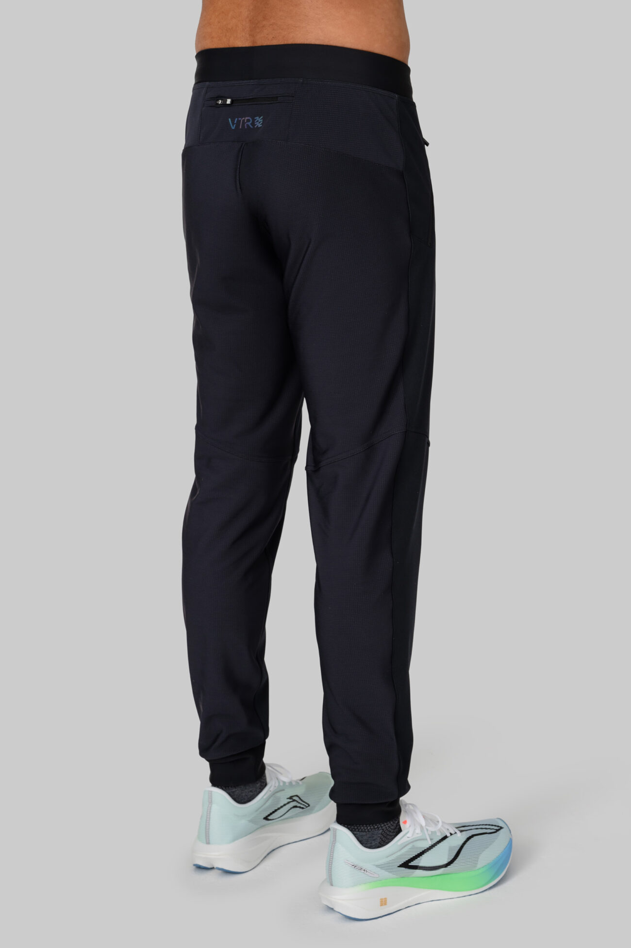 Мужские Утеплённые Беговые Штаны Practice Black