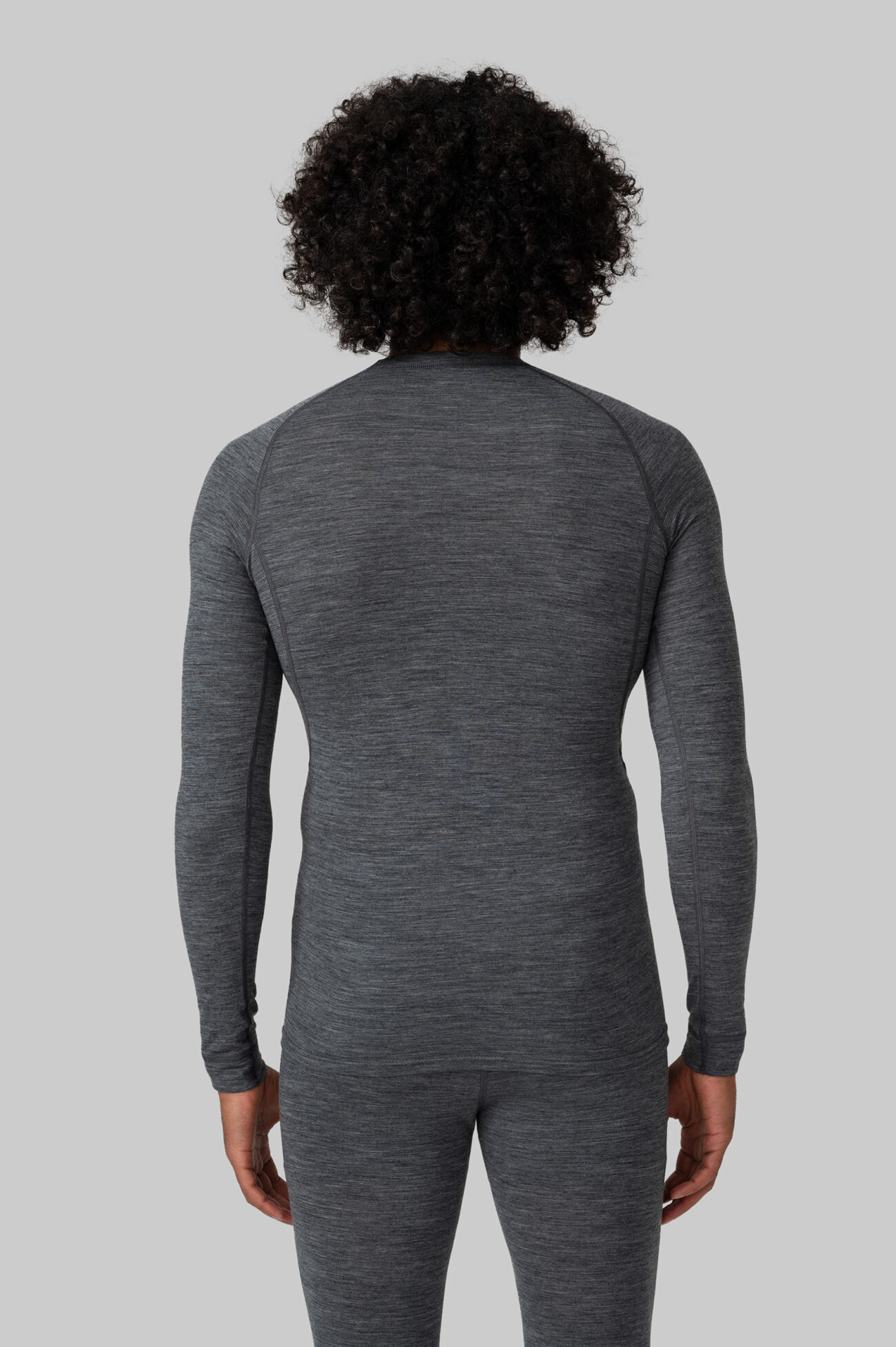 Мужское термобелье мерино верх Grey