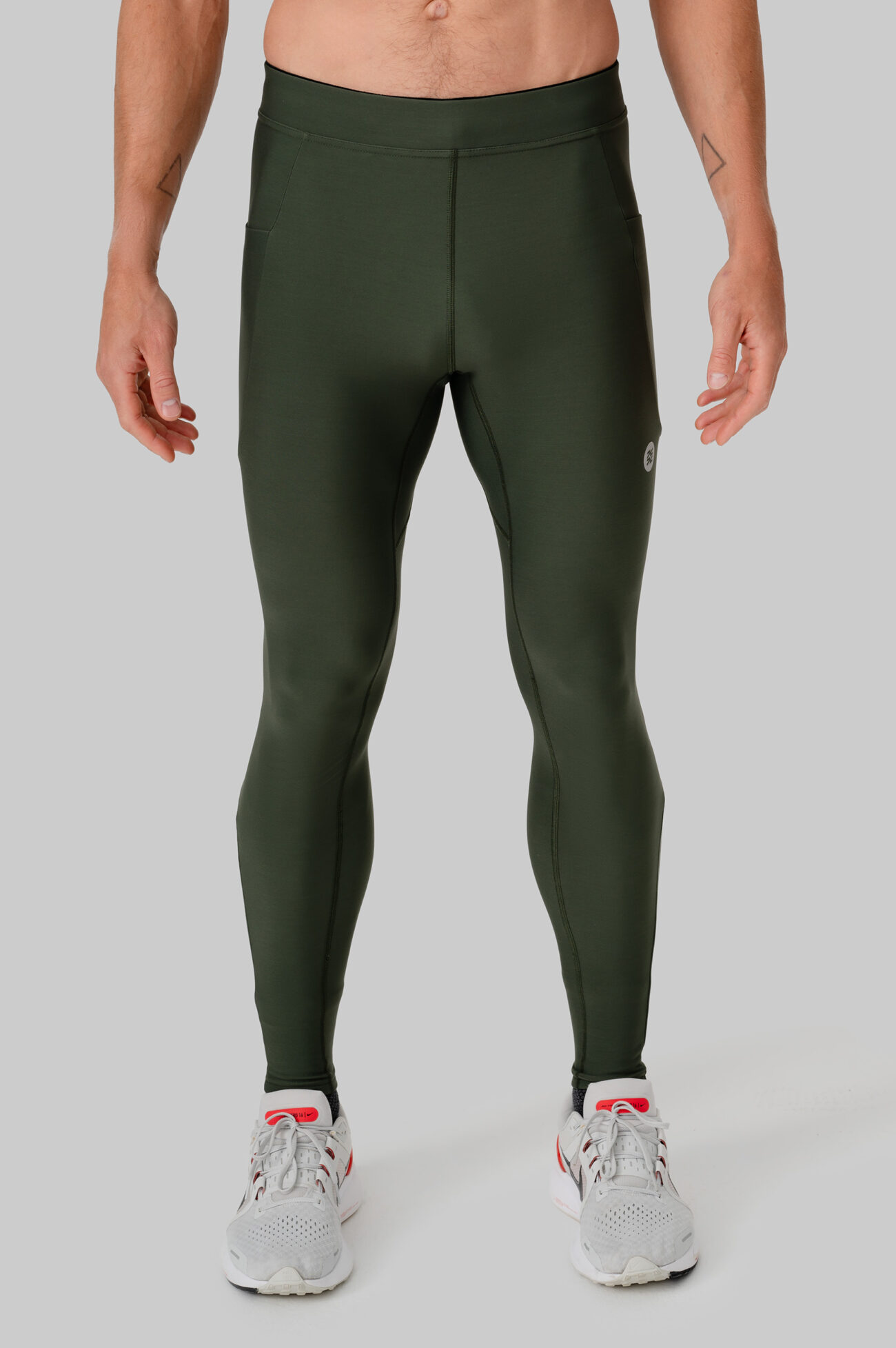 Мужские Утеплённые Беговые Тайтсы Practice Deep Depths