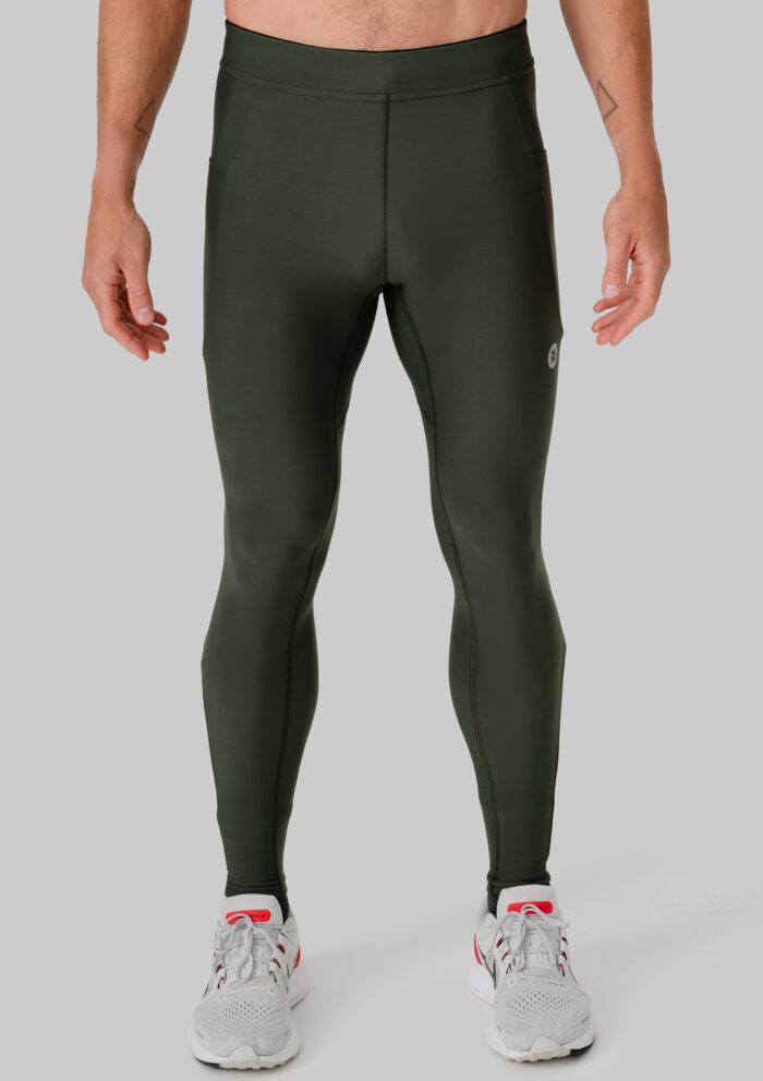 Мужские Утеплённые Беговые Тайтсы Practice Deep Depths