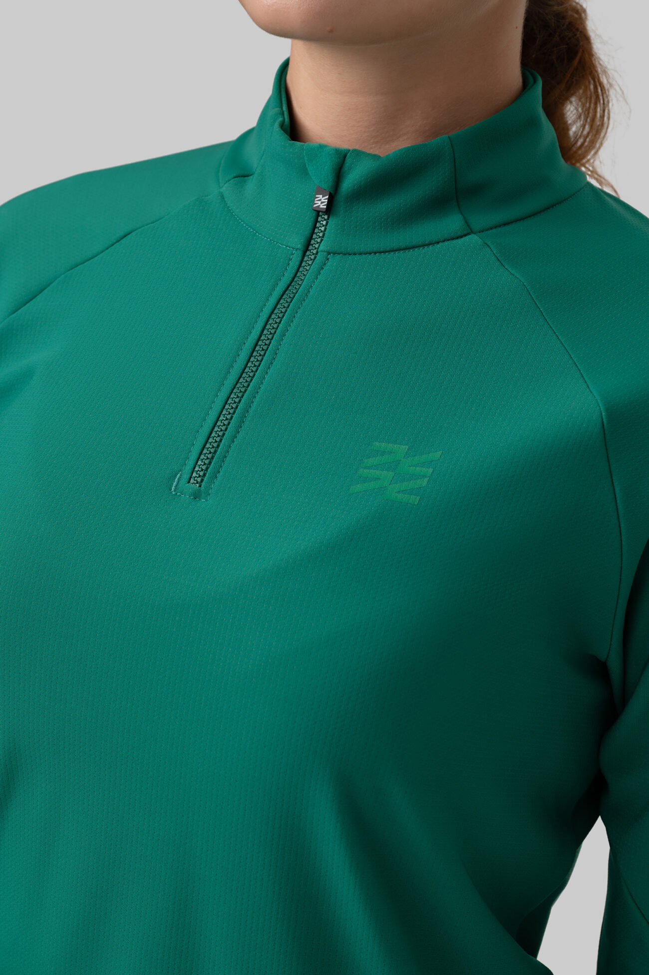 Женский Беговой Утеплённый Лонгслив Practice Ultramarine Green