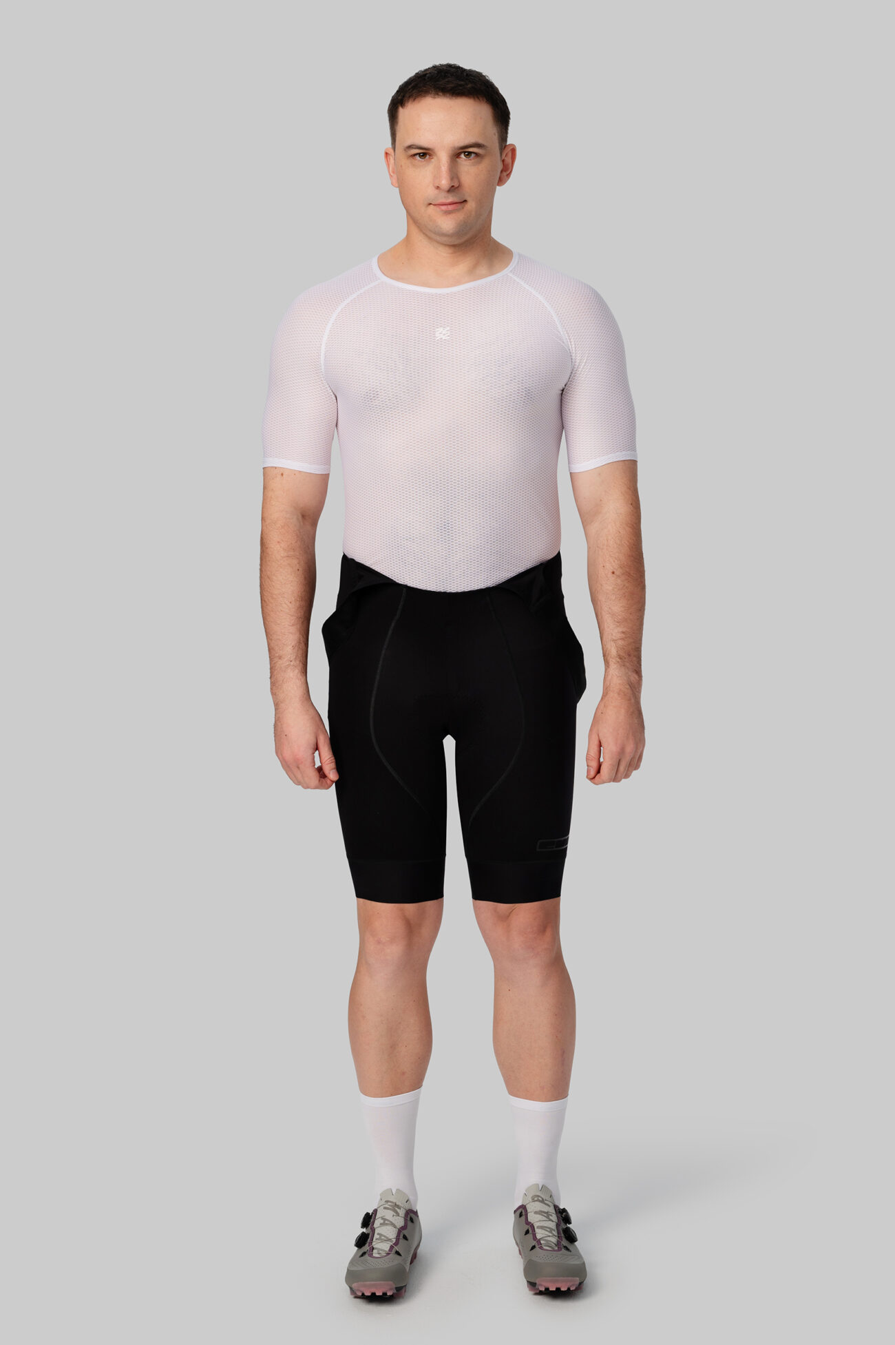 Мужской Базовый Слой c Коротким Рукавом VTR White