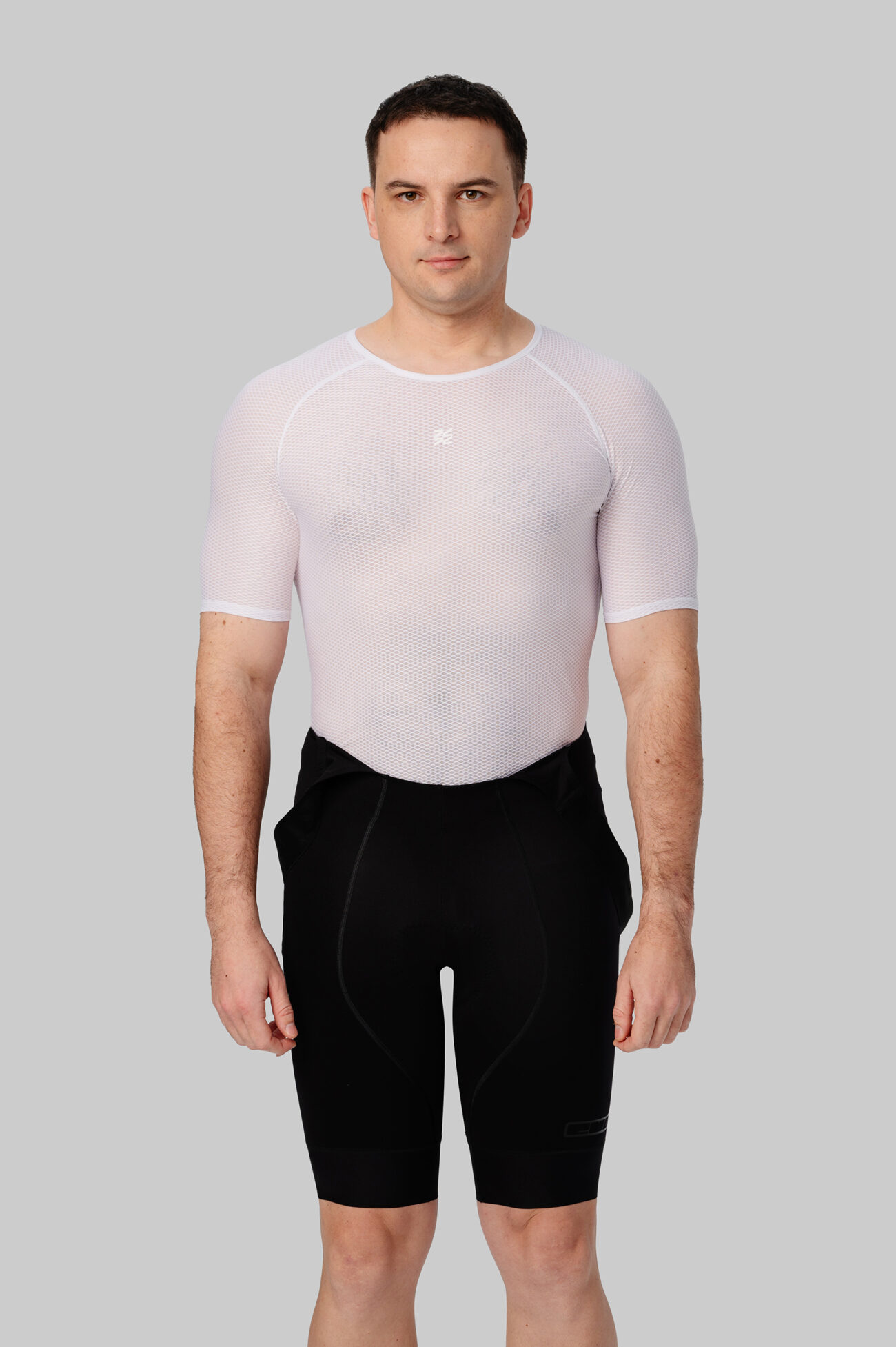 Мужской Базовый Слой c Коротким Рукавом VTR White