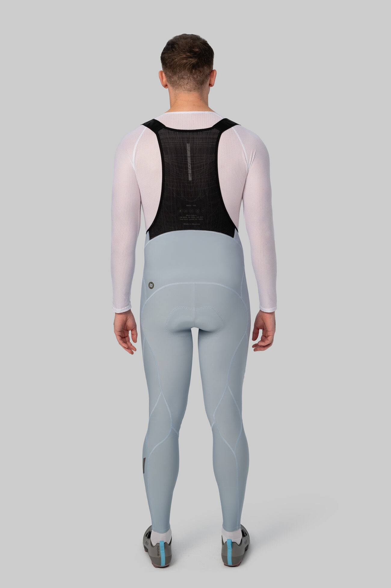 Мужские Утепленные Велоштаны Эволв (Evolve) Dusty Blue