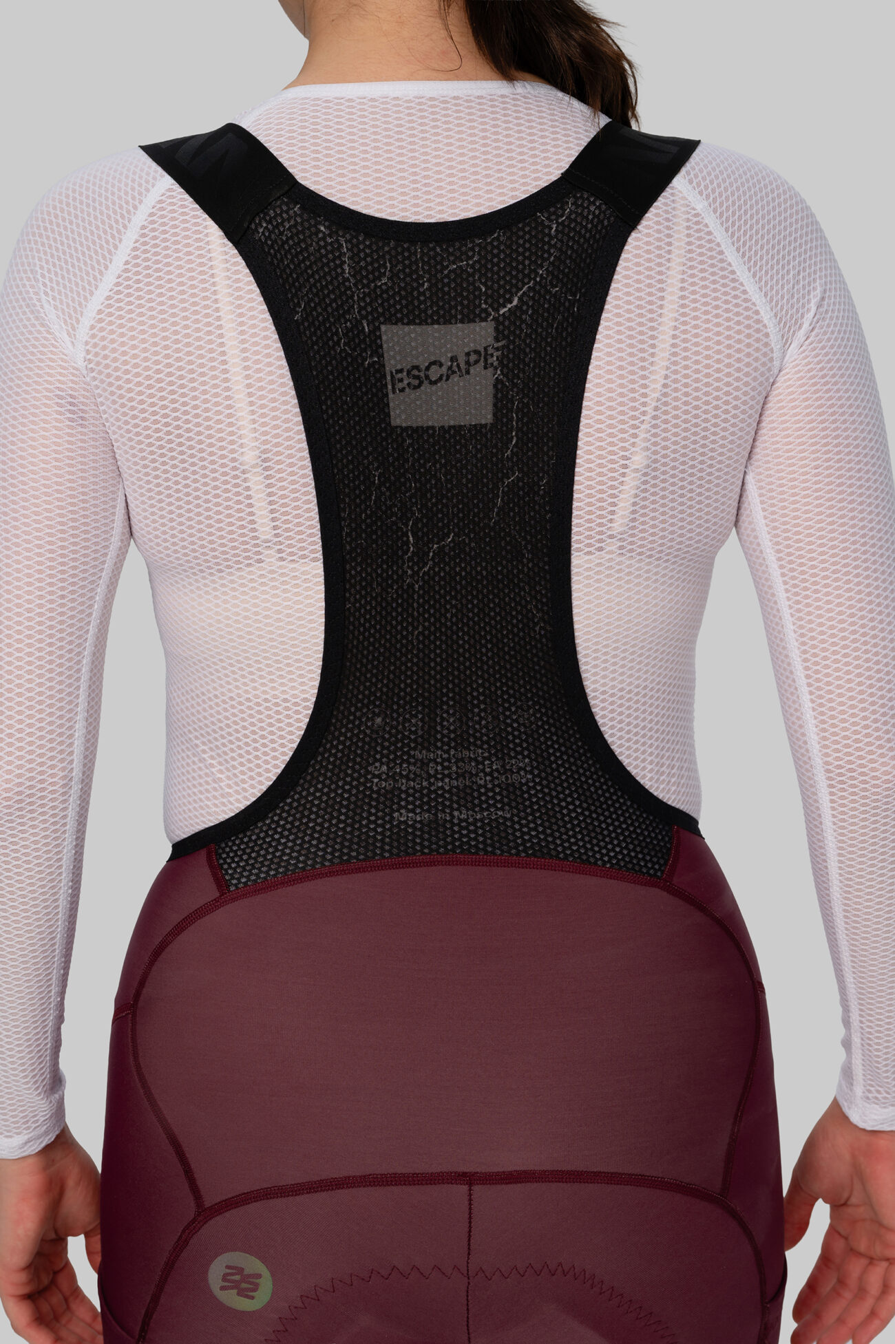 Женские Утепленные Велоштаны Карго Эскейп (Escape) Burgundy