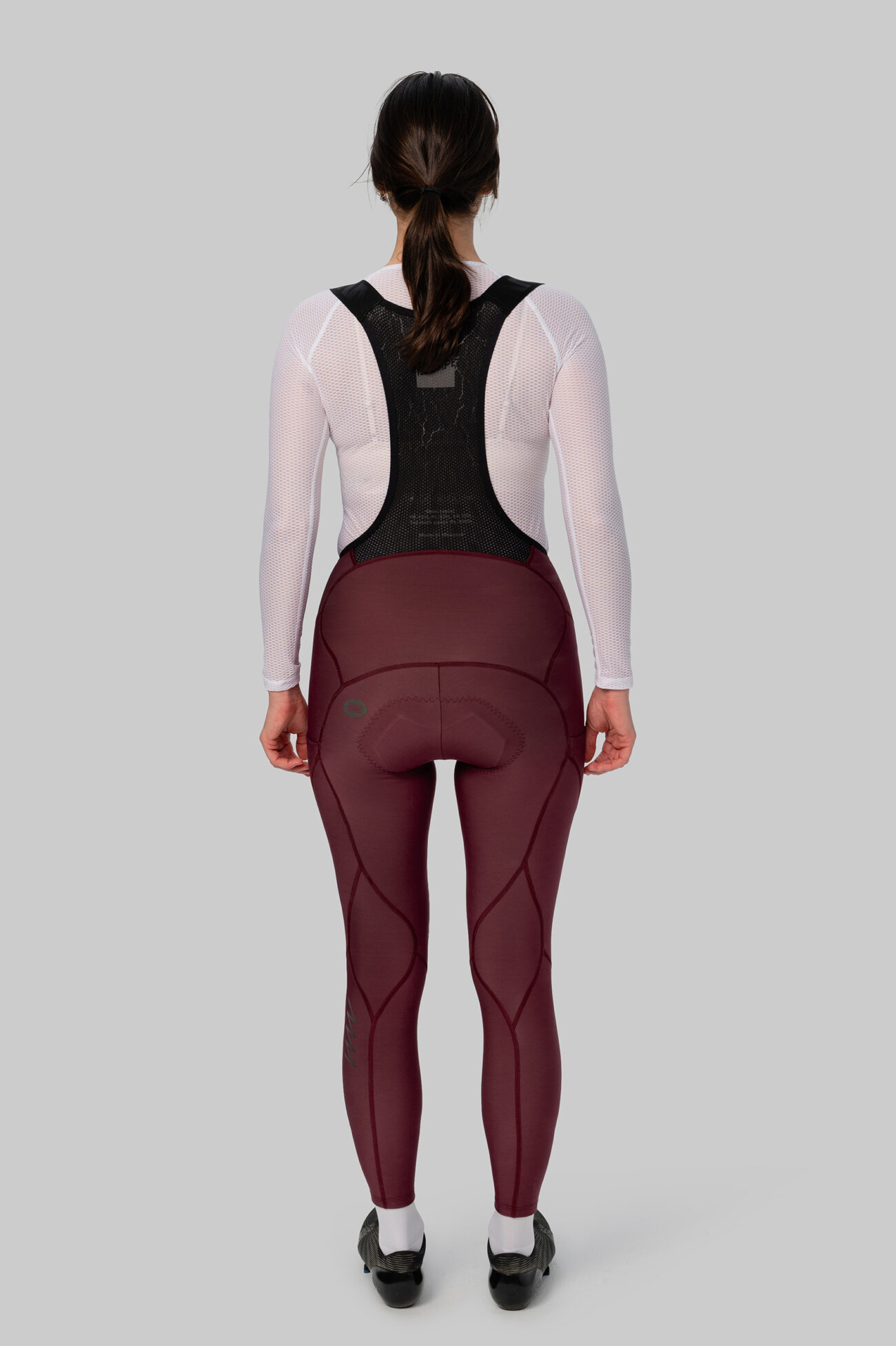 Женские Утепленные Велоштаны Карго Эскейп (Escape) Burgundy