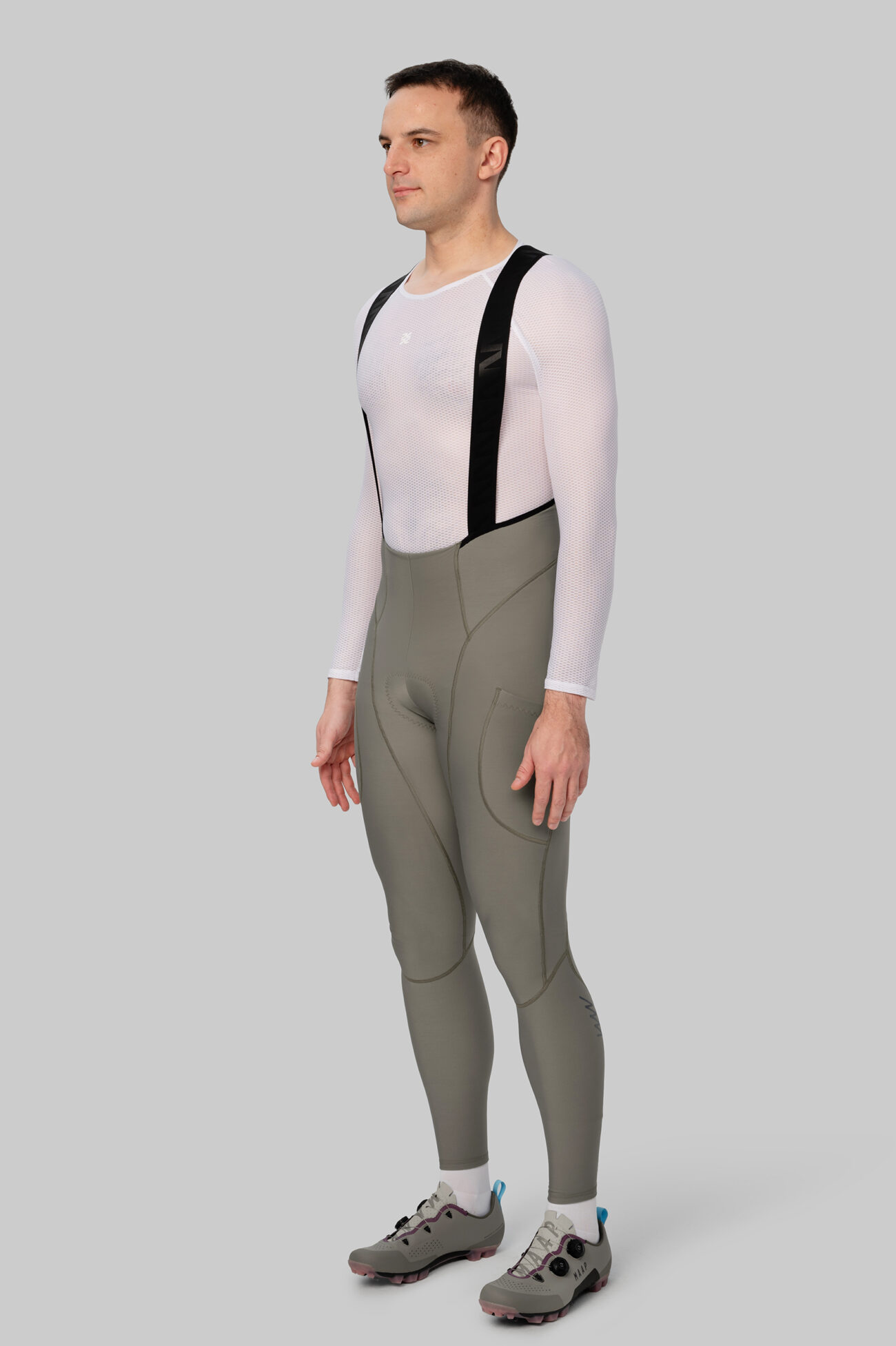 Мужские Утепленные Велоштаны Карго Эскейп (Escape) Castor Gray