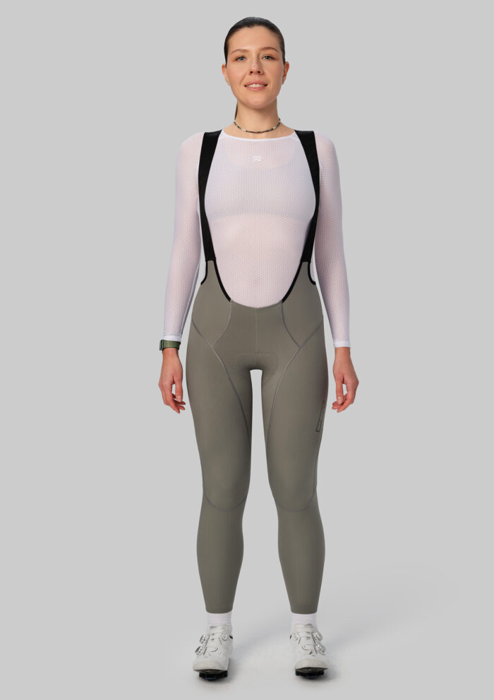 Женские Утепленные Велоштаны Evolve Castor Gray