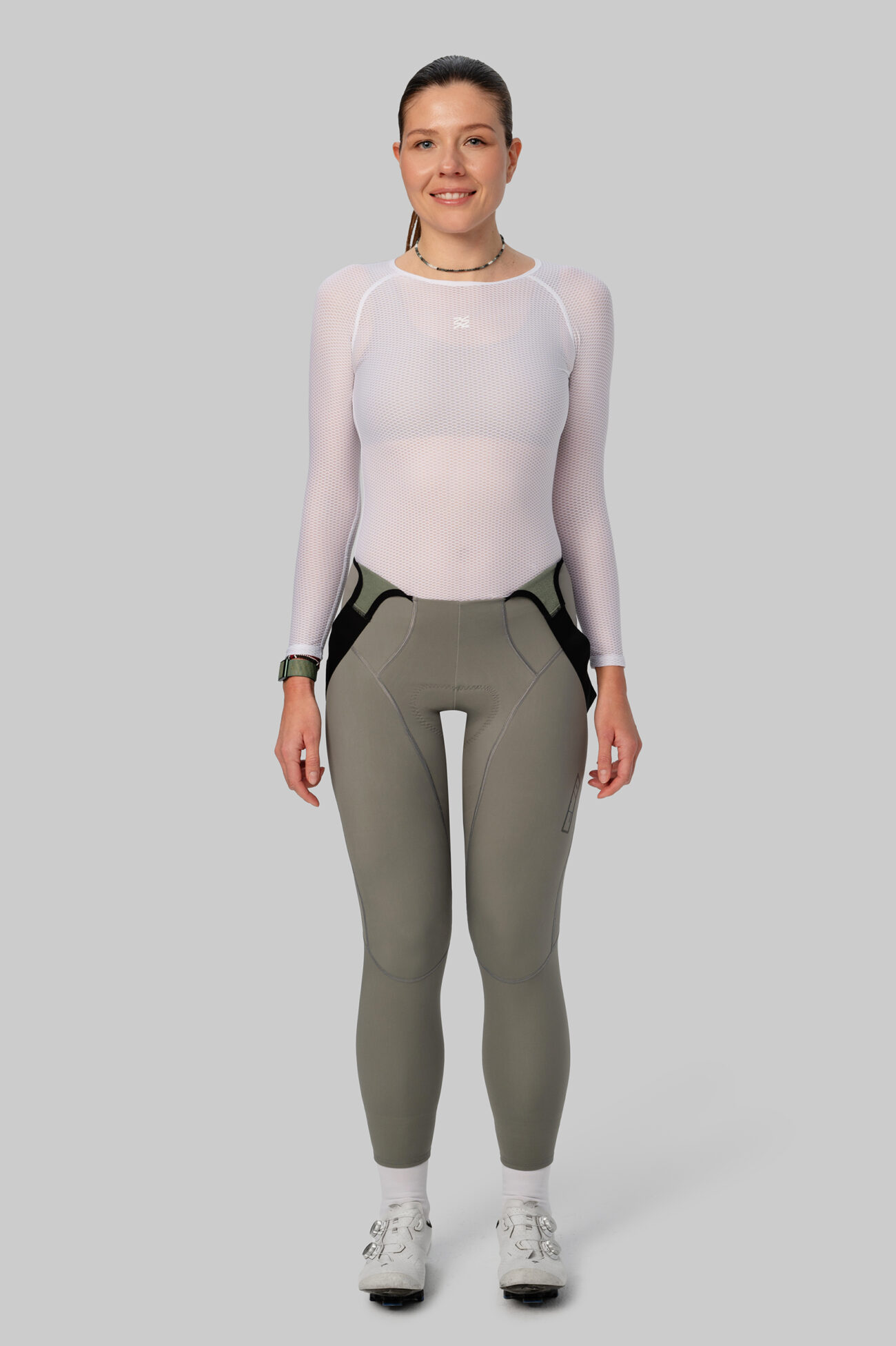 Женский Базовый Слой c Длинным Рукавом VTR White