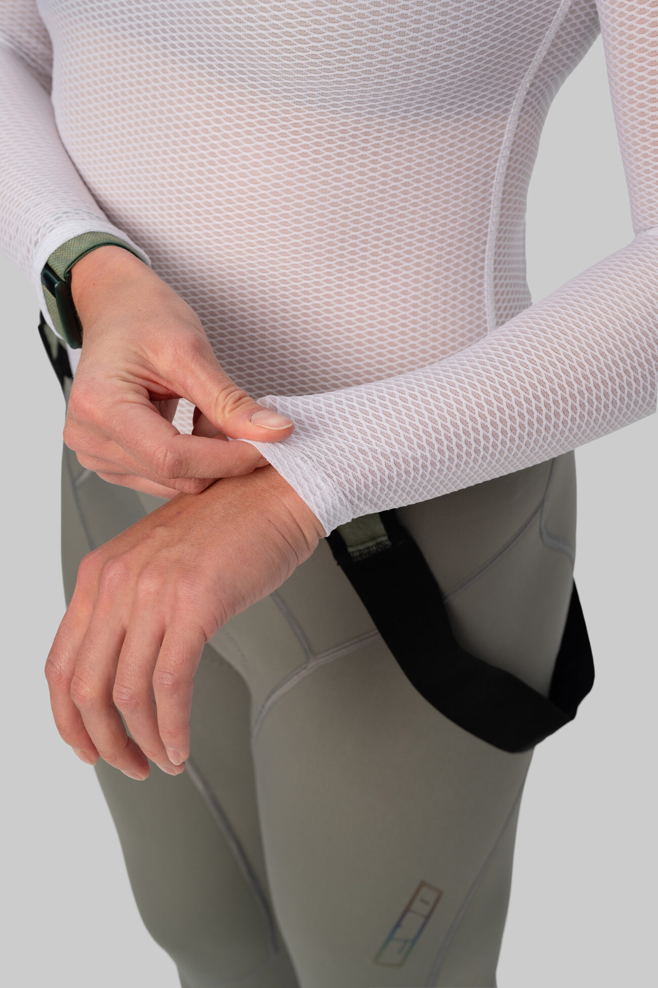 Женский Базовый Слой c Длинным Рукавом VTR White