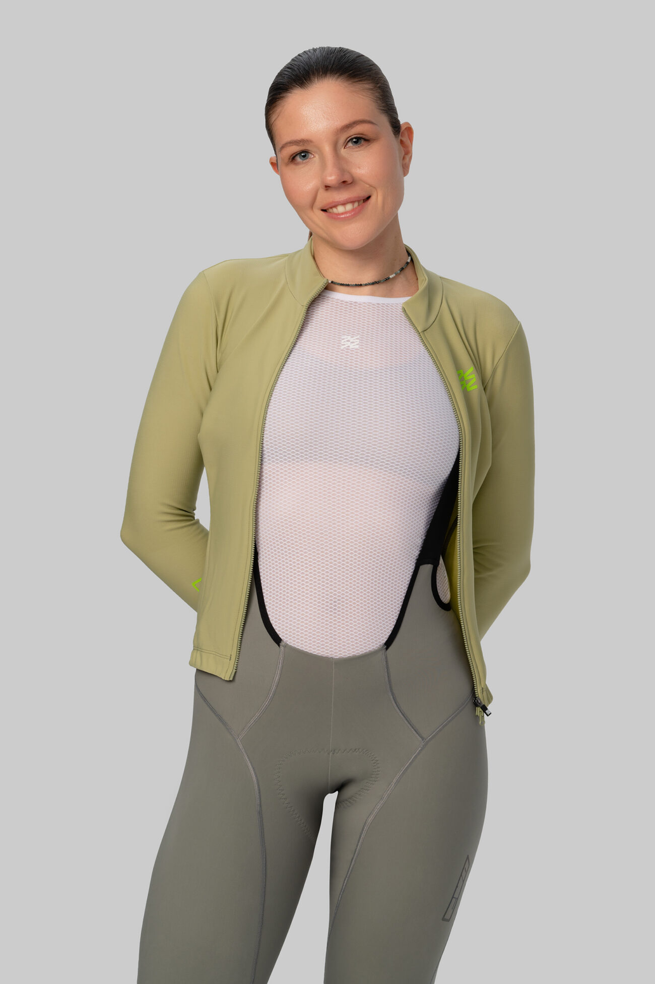 Женская Утепленная Джерси Эволв (Evolve) Sage Green