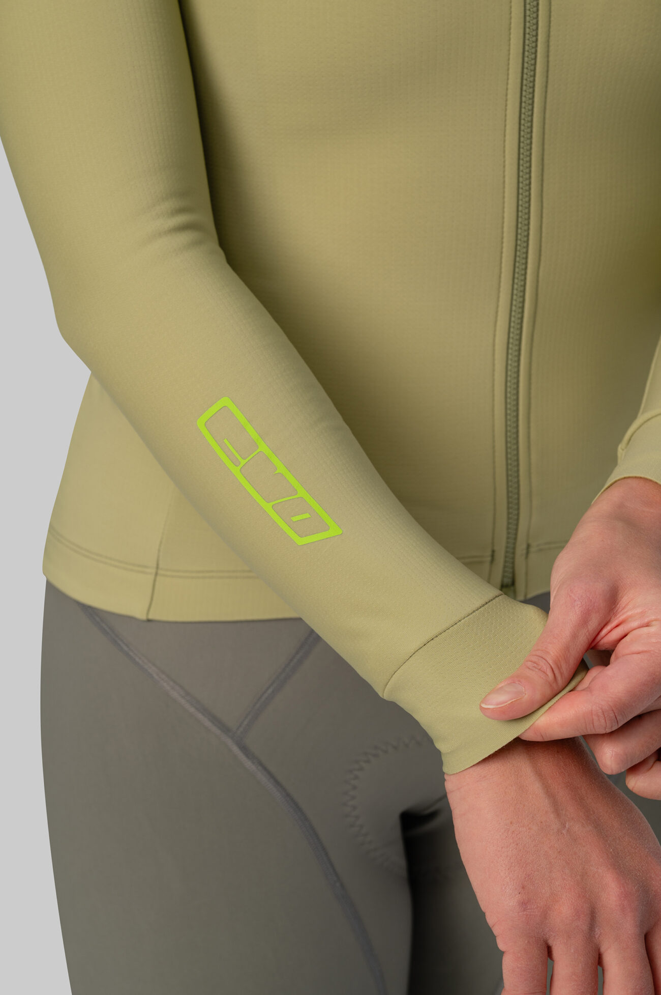 Женская Утепленная Джерси Эволв (Evolve) Sage Green