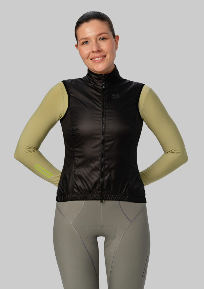 Женская Ветрозащитная Жилетка Evolve Black