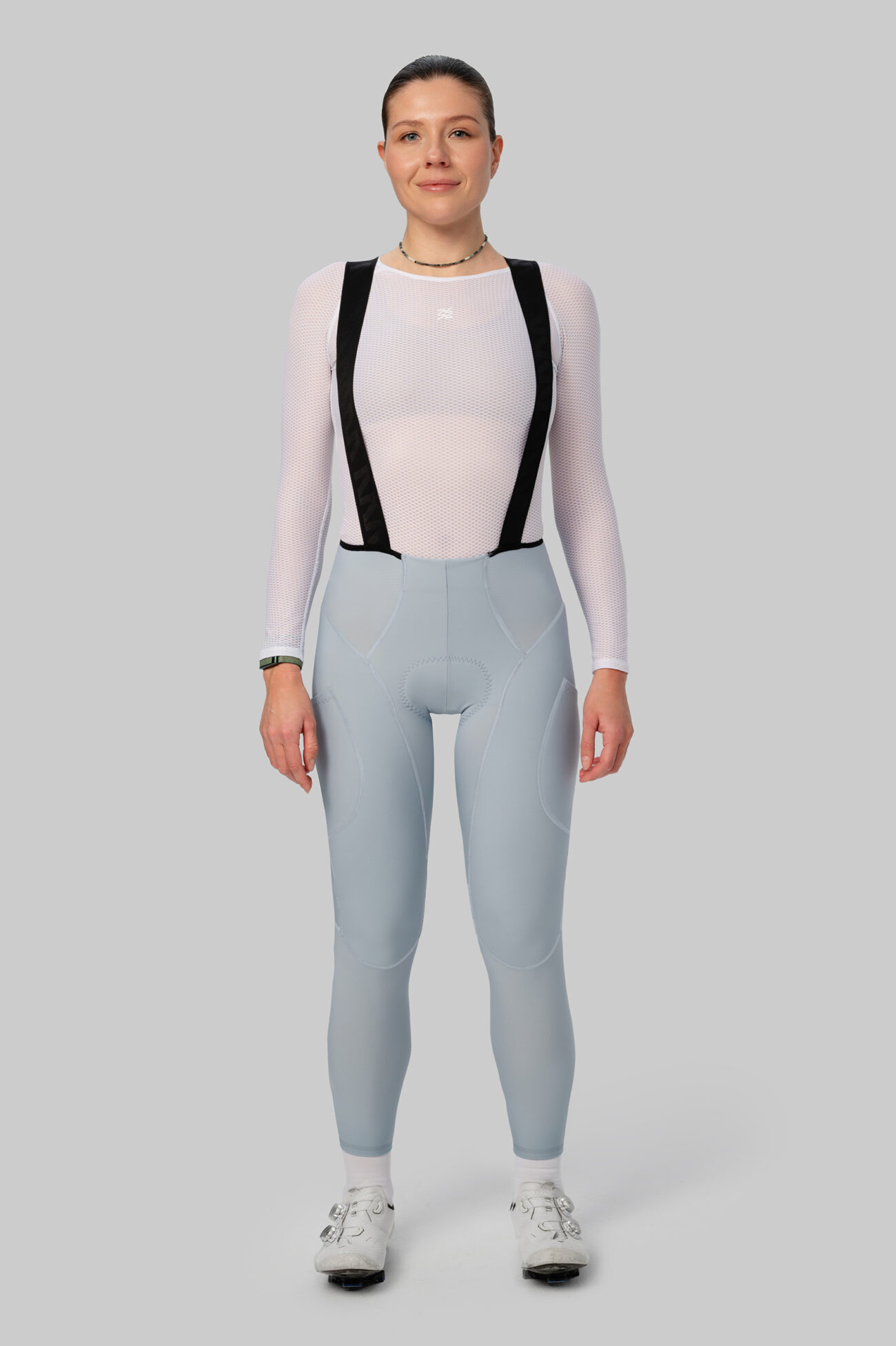 Женские Утепленные Велоштаны Карго Эскейп (Escape) Dusty Blue