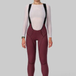 Женские Утепленные Велоштаны Эволв (Evolve) Burgundy