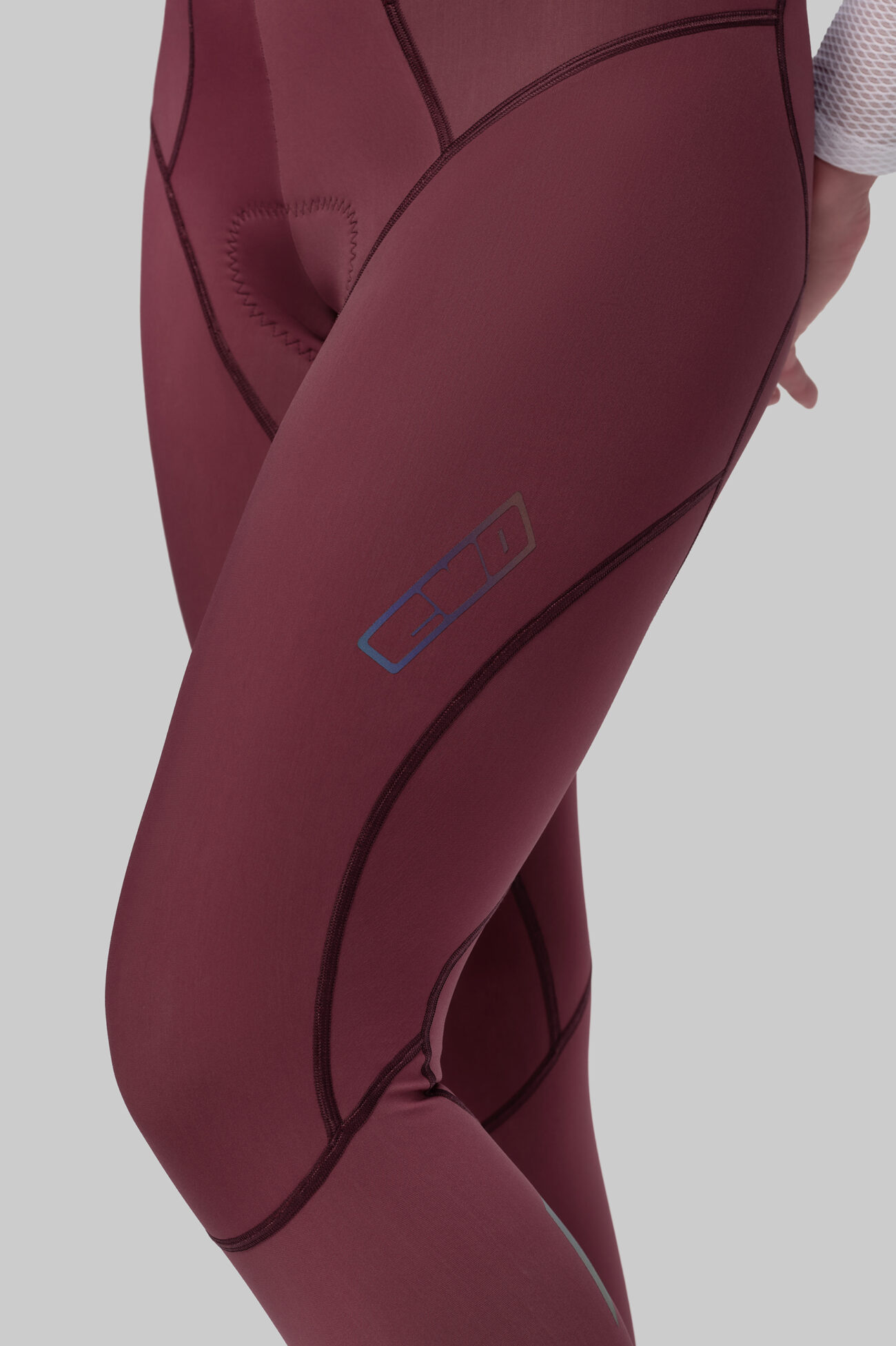 Женские Утепленные Велоштаны Эволв (Evolve) Burgundy