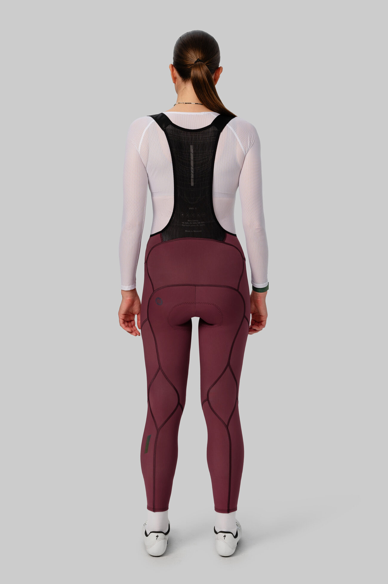 Женские Утепленные Велоштаны Эволв (Evolve) Burgundy