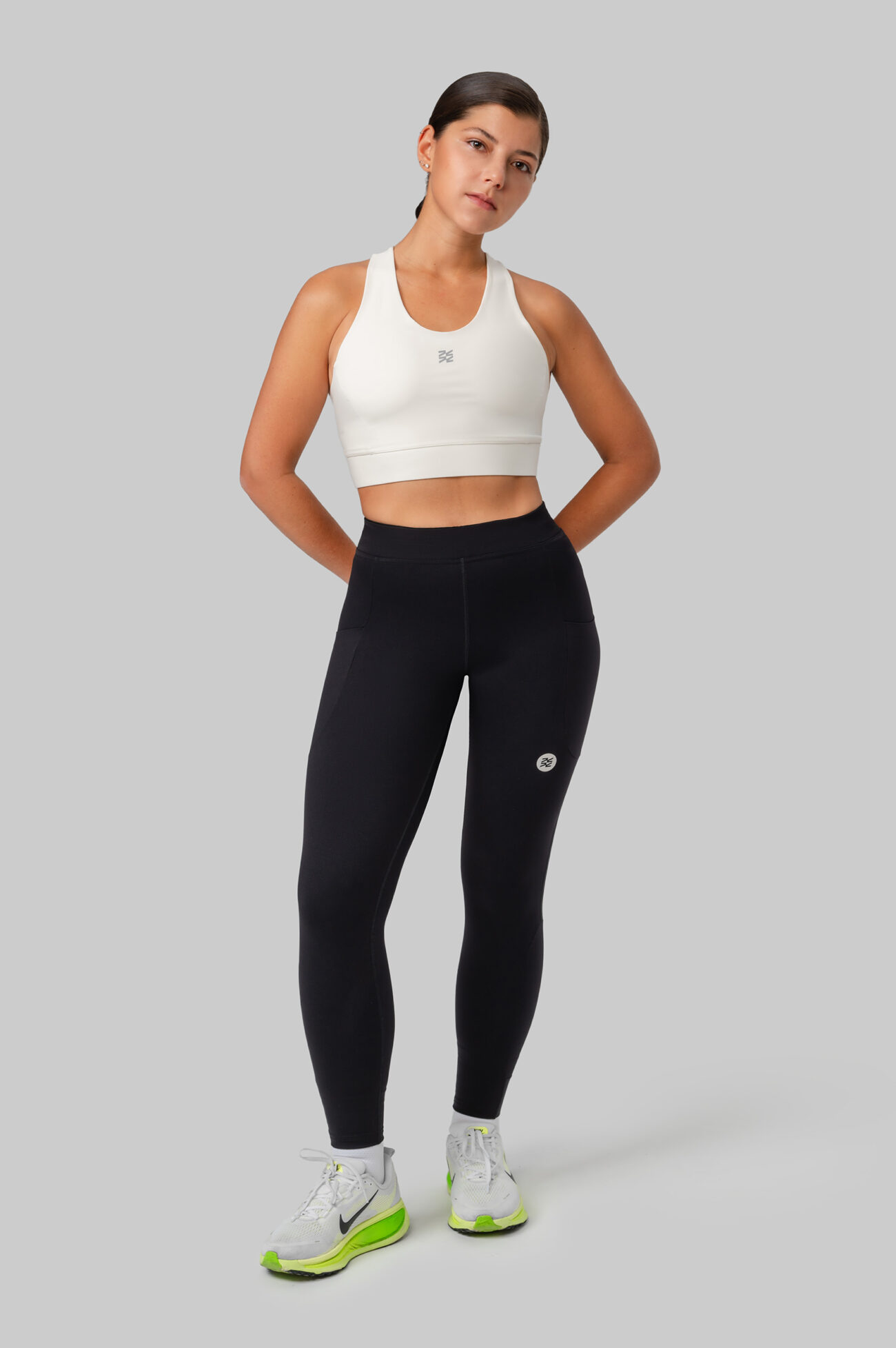 Женские Беговые Тайтсы Practice Black