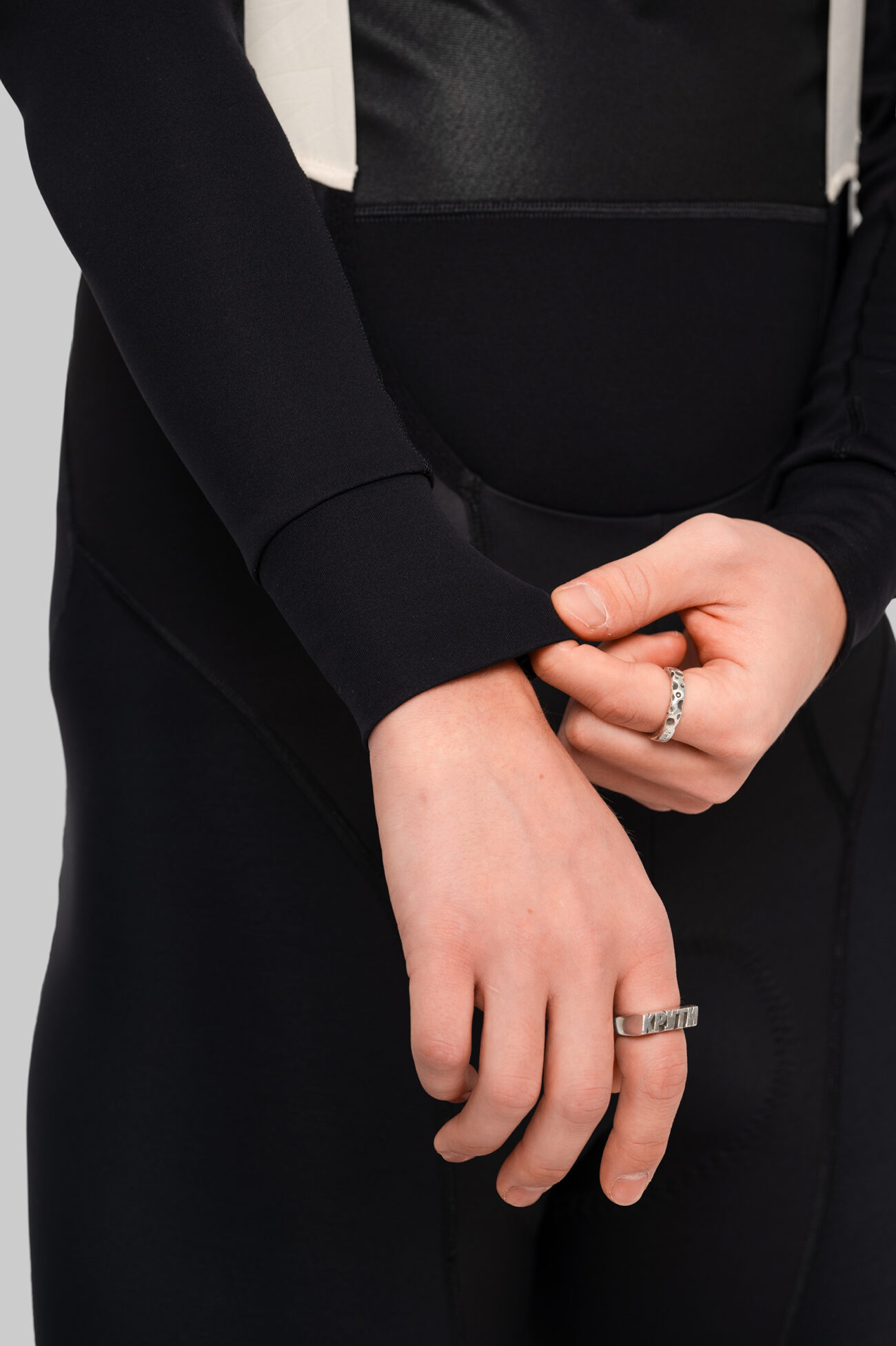 Мужской Мерино Базовый Слой с Длинным Рукавом Progress Black