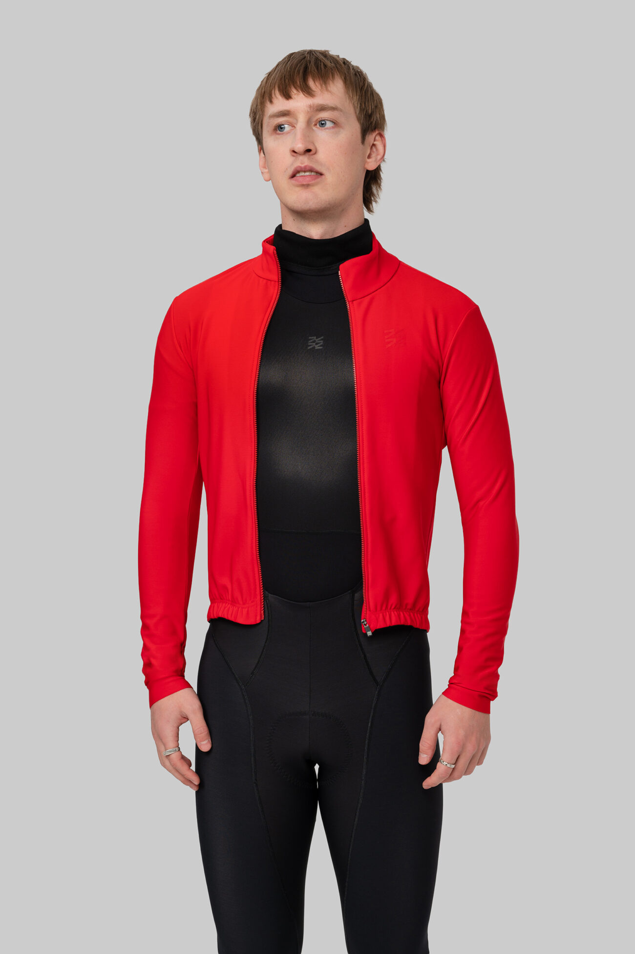 Мужской Мерино Базовый Слой с Длинным Рукавом Progress Black