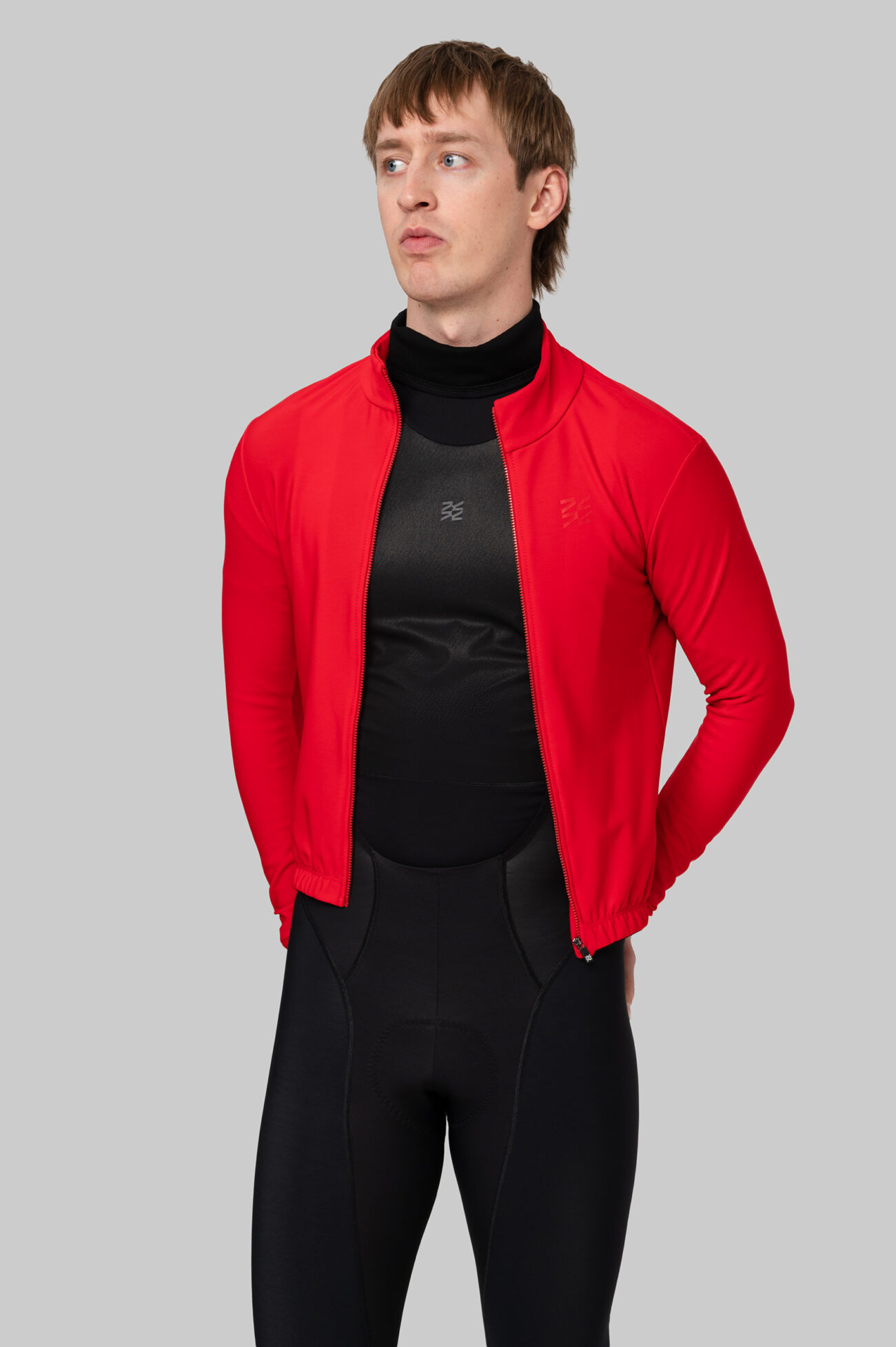 Мужской Мерино Базовый Слой с Длинным Рукавом Progress Black