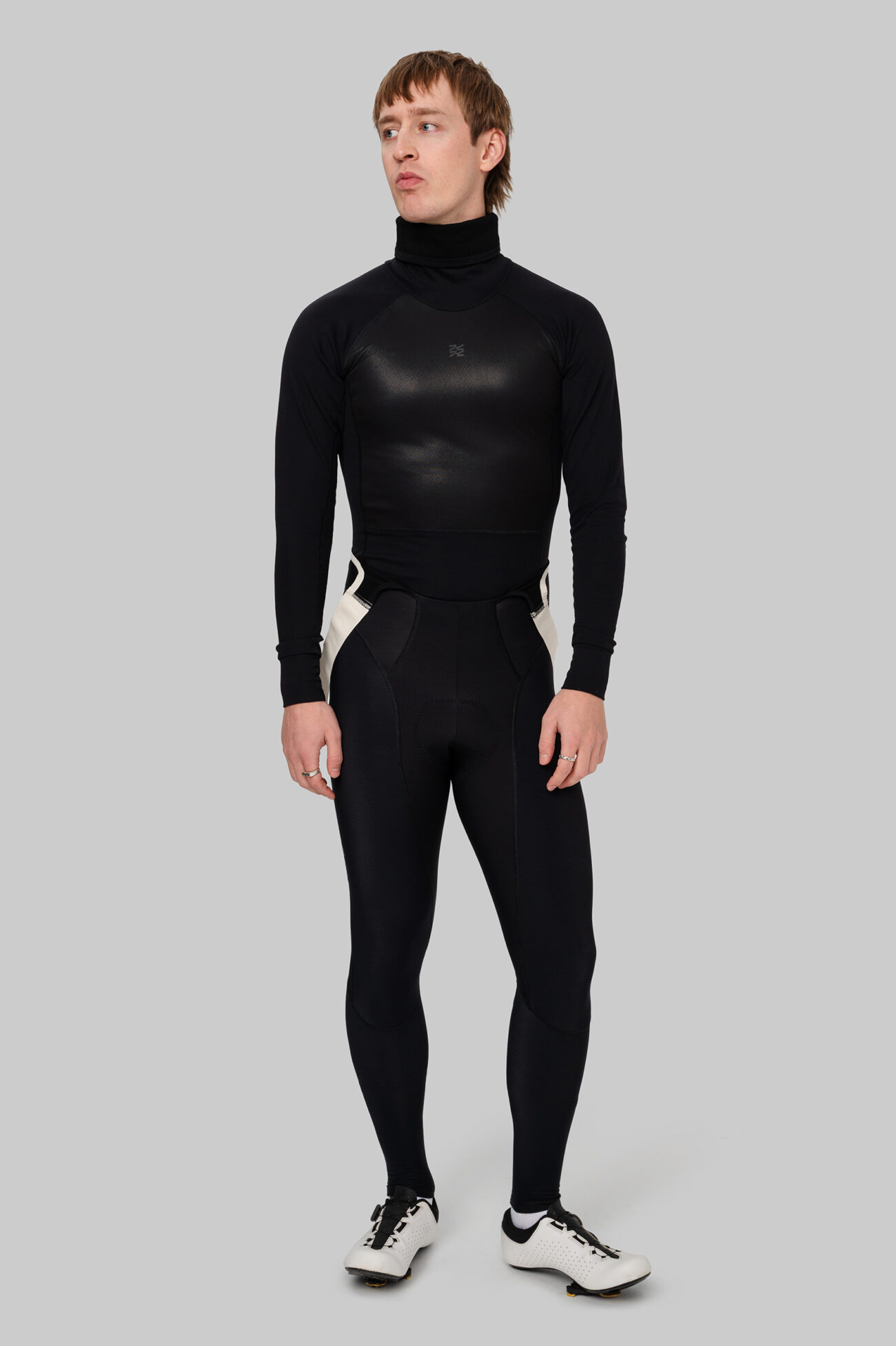 Мужской Мерино Базовый Слой с Длинным Рукавом Progress Black