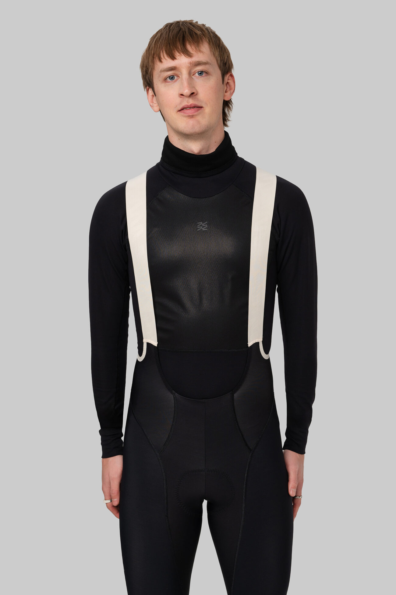 Мужской Мерино Базовый Слой с Длинным Рукавом Progress Black