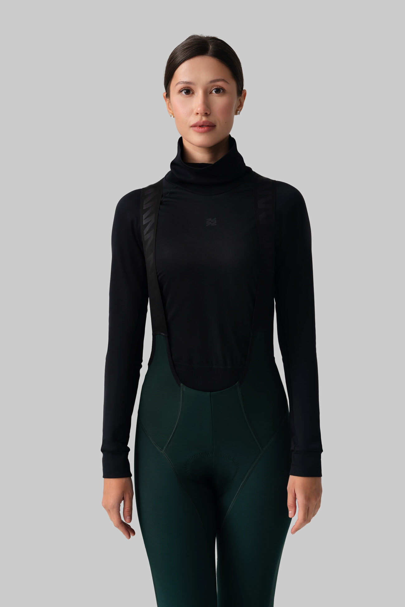 Женский Мерино Базовый Слой с Длинным Рукавом Progress Black