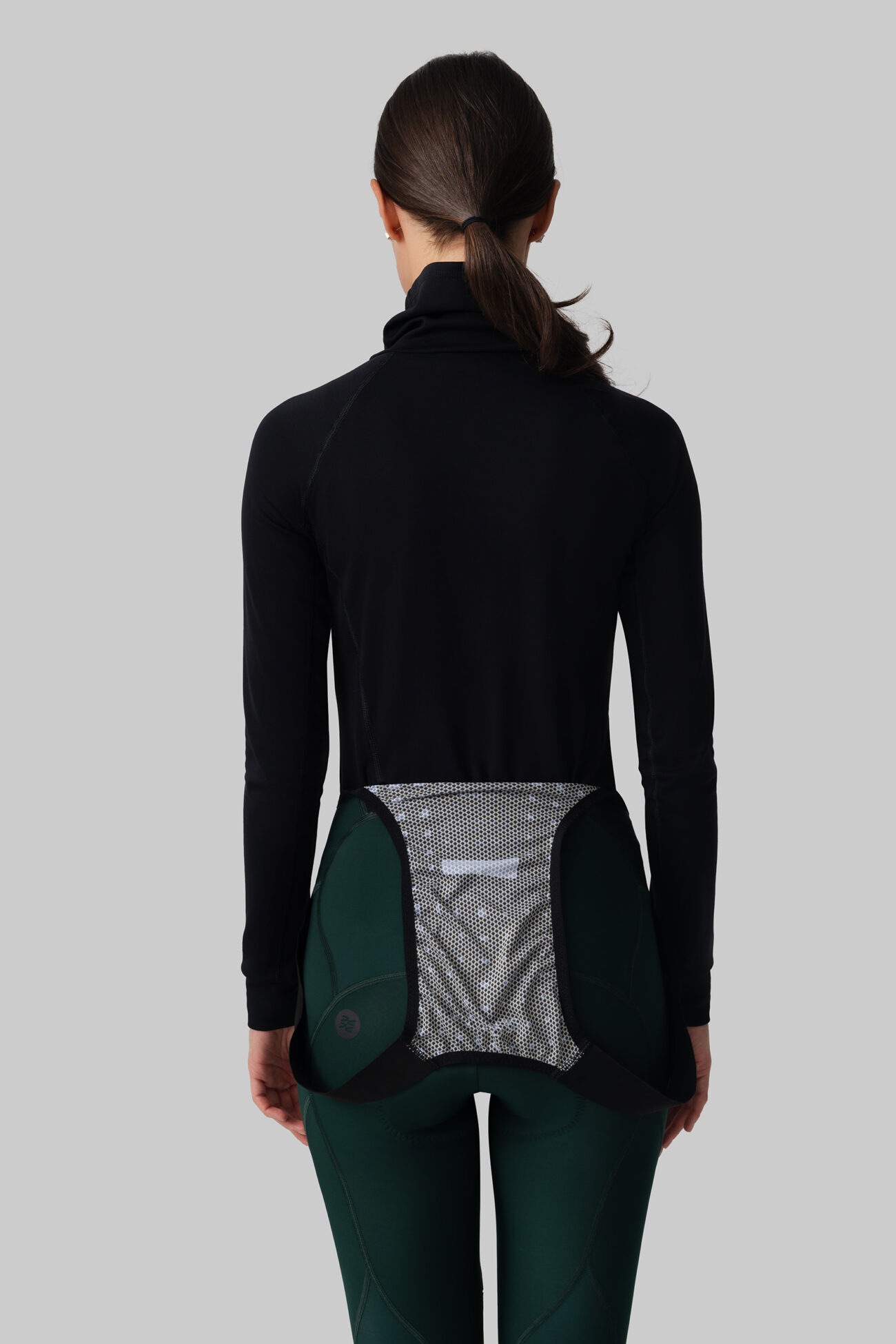 Женский Мерино Базовый Слой с Длинным Рукавом Progress Black