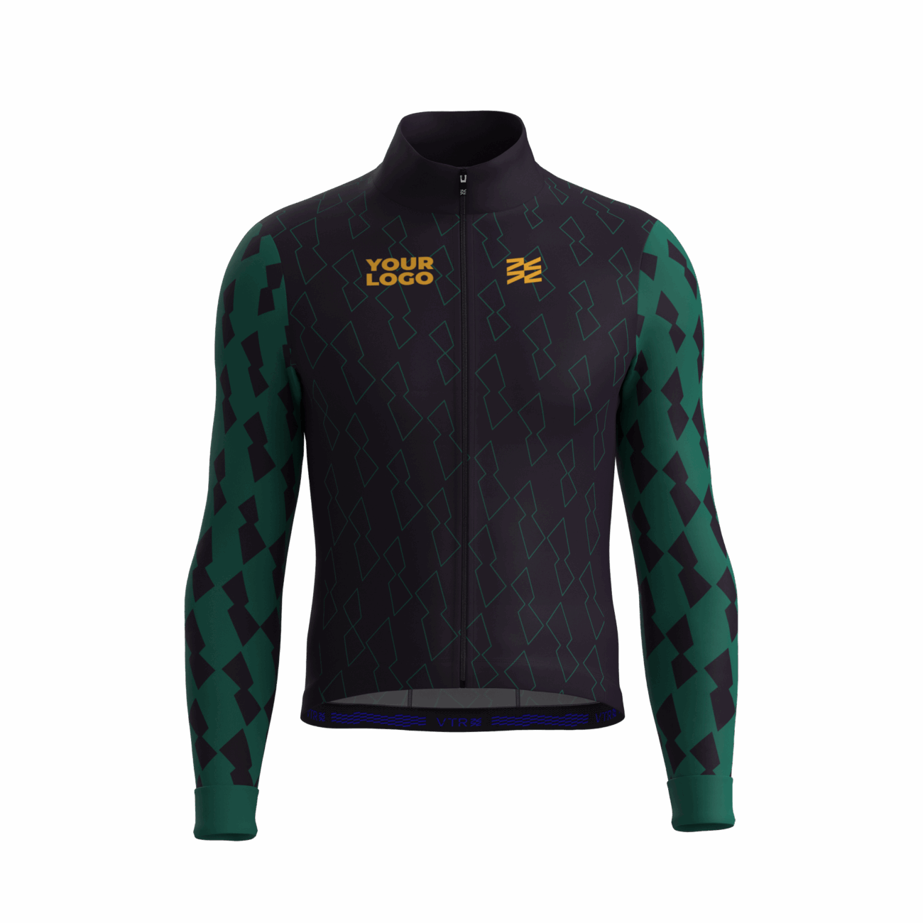 Велоджерси с длинным рукавом, утеплённая, мужская