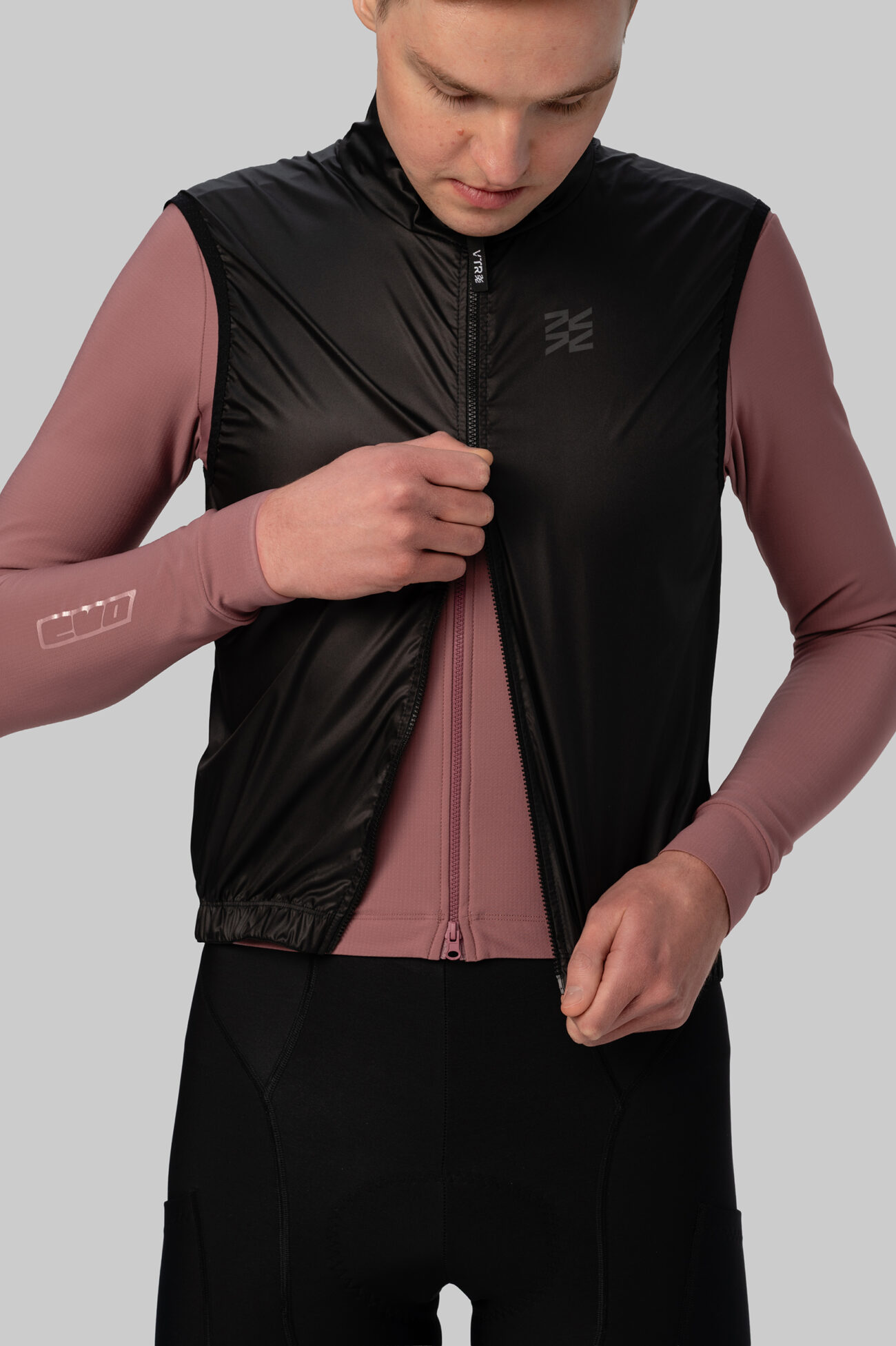 Мужская Ветрозащитная Жилетка Evolve Black