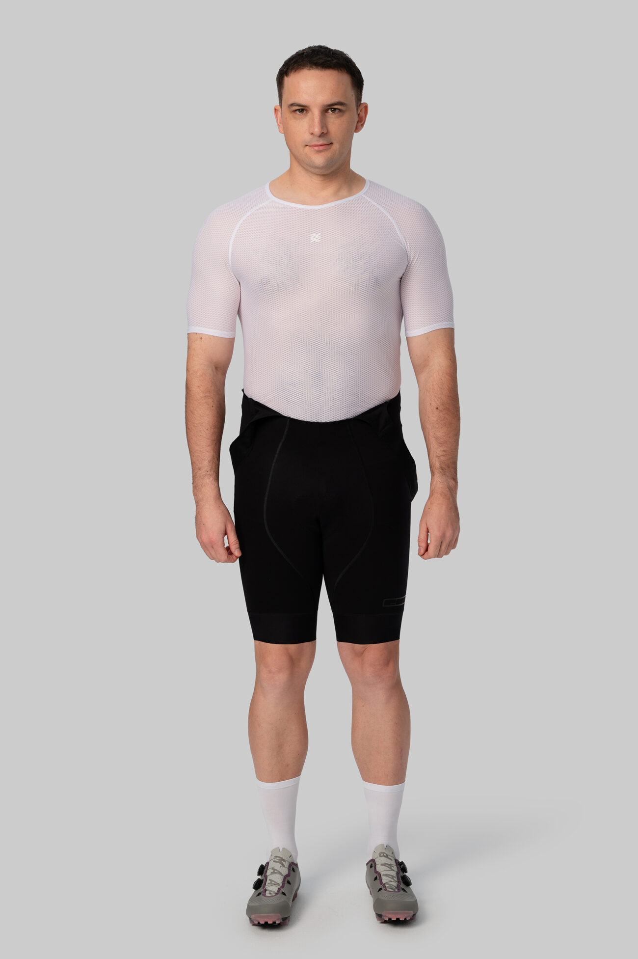 Мужской Базовый Слой c Коротким Рукавом VTR White