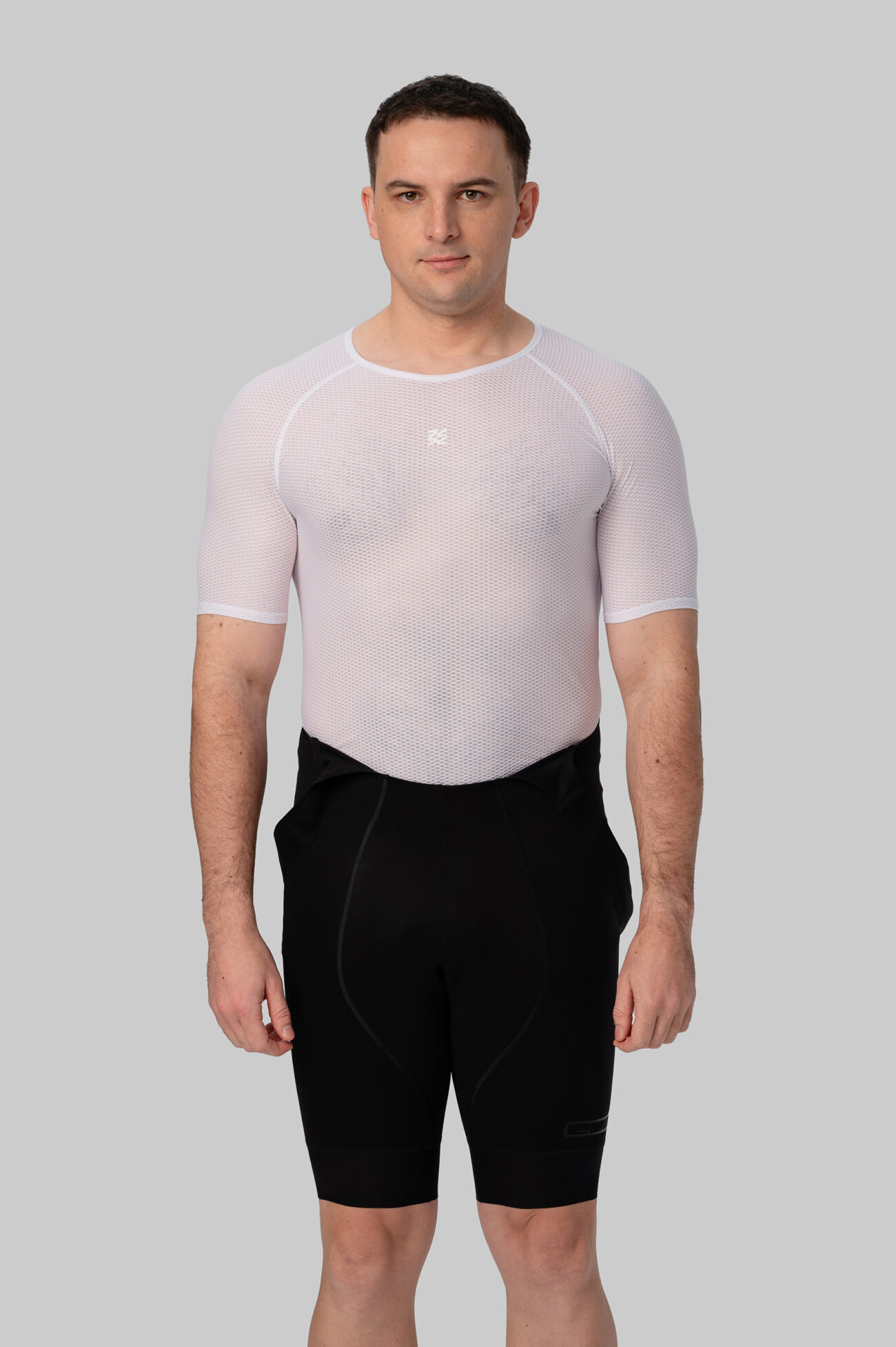 Мужской Базовый Слой c Коротким Рукавом VTR White