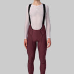 Мужские Утепленные Велоштаны Evolve Burgundy