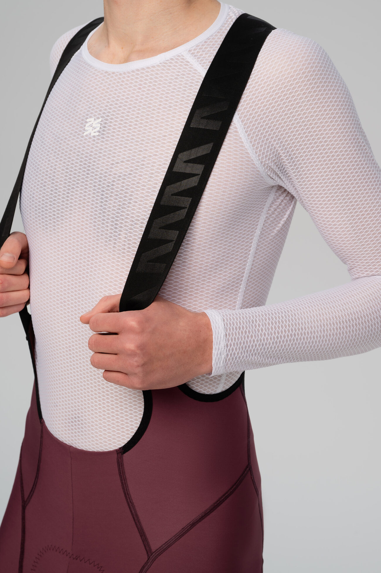 Мужские Утепленные Велоштаны Evolve Burgundy