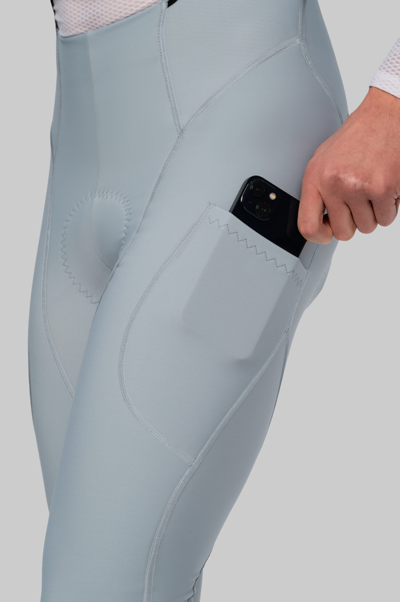 Мужские Утепленные Велоштаны Карго Escape Dustyblue