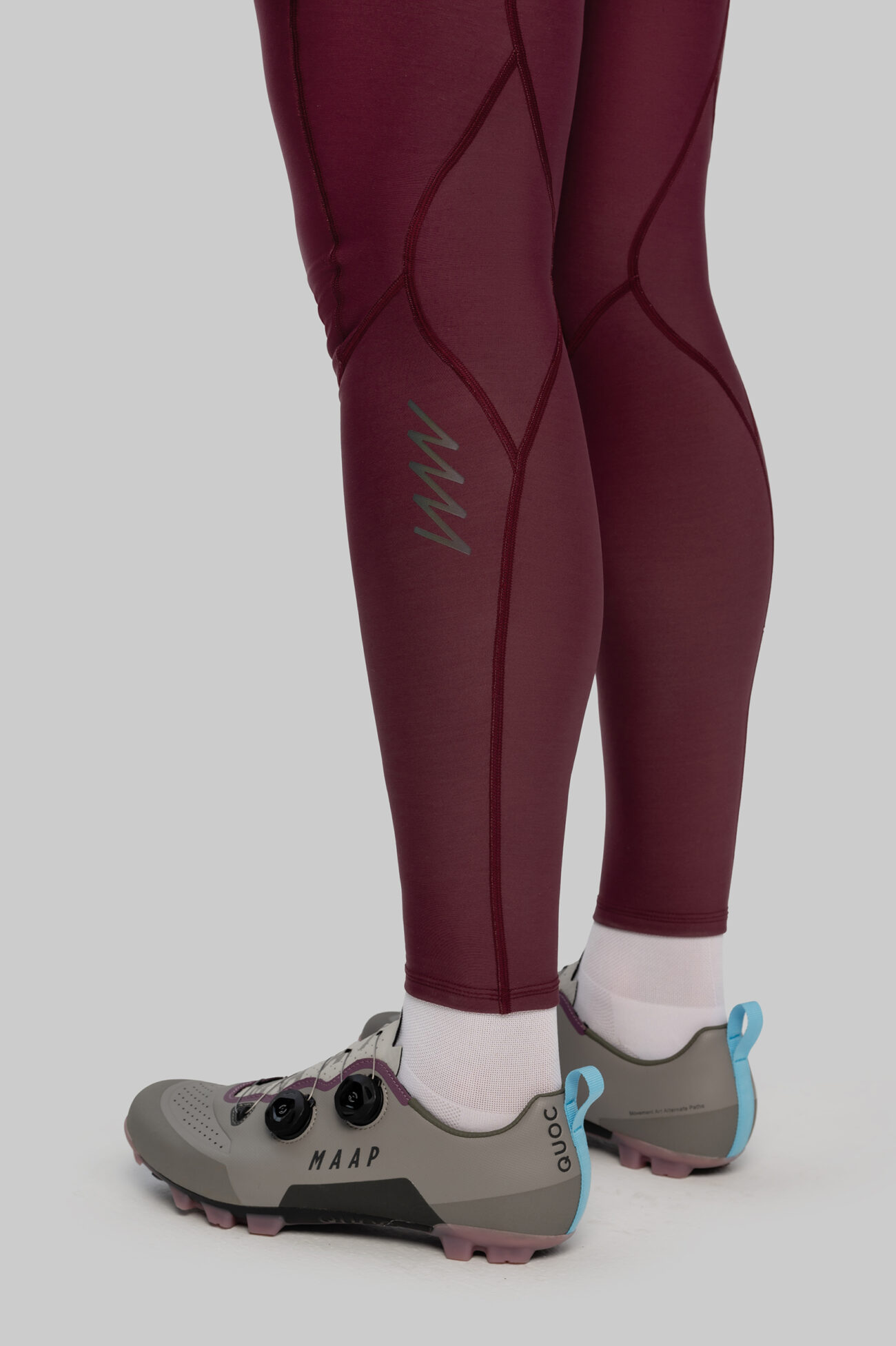 Мужские Утепленные Велоштаны Карго Escape Burgundy