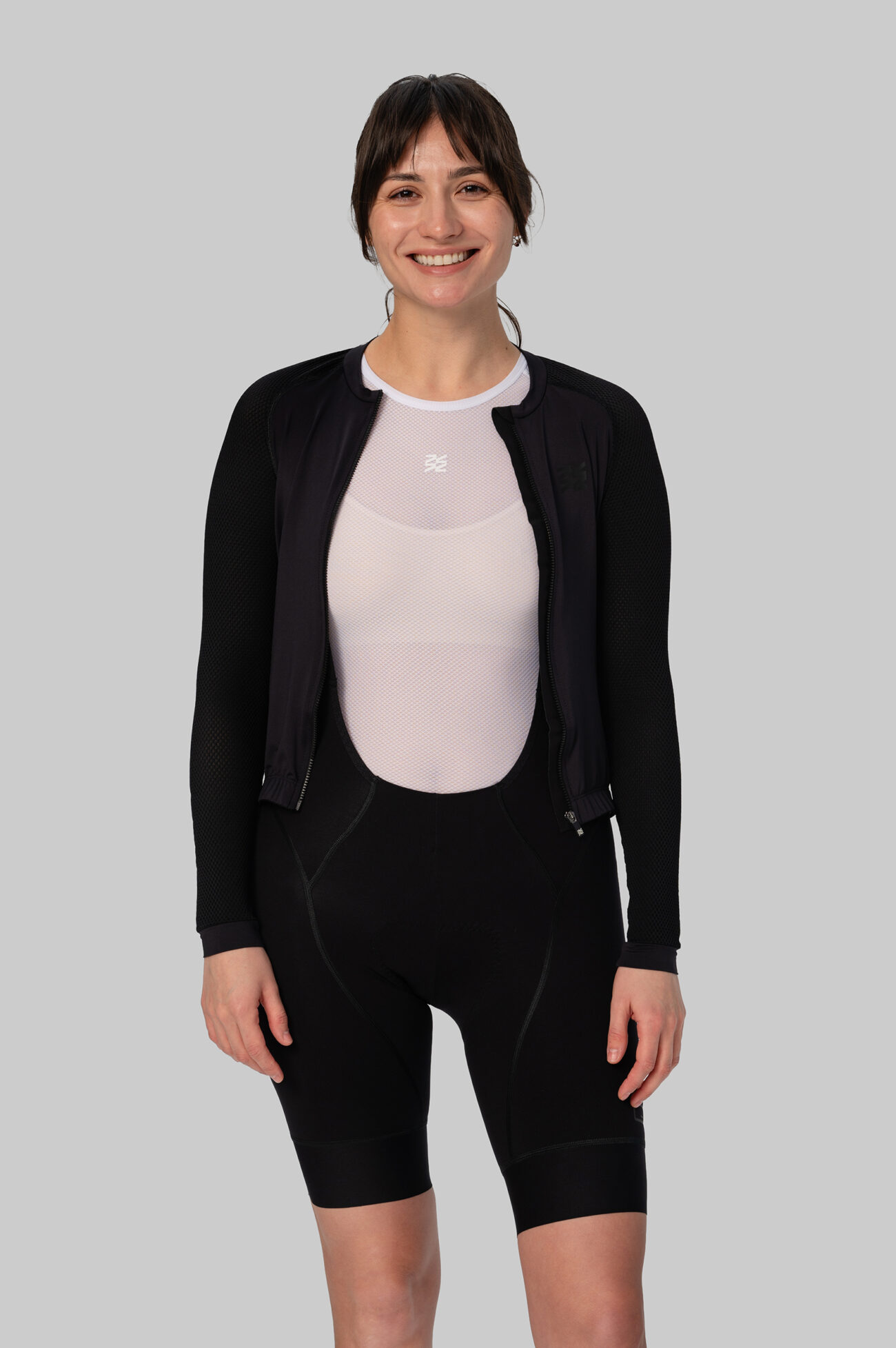 Женская Джерси с Длинным Рукавом Evolve Black