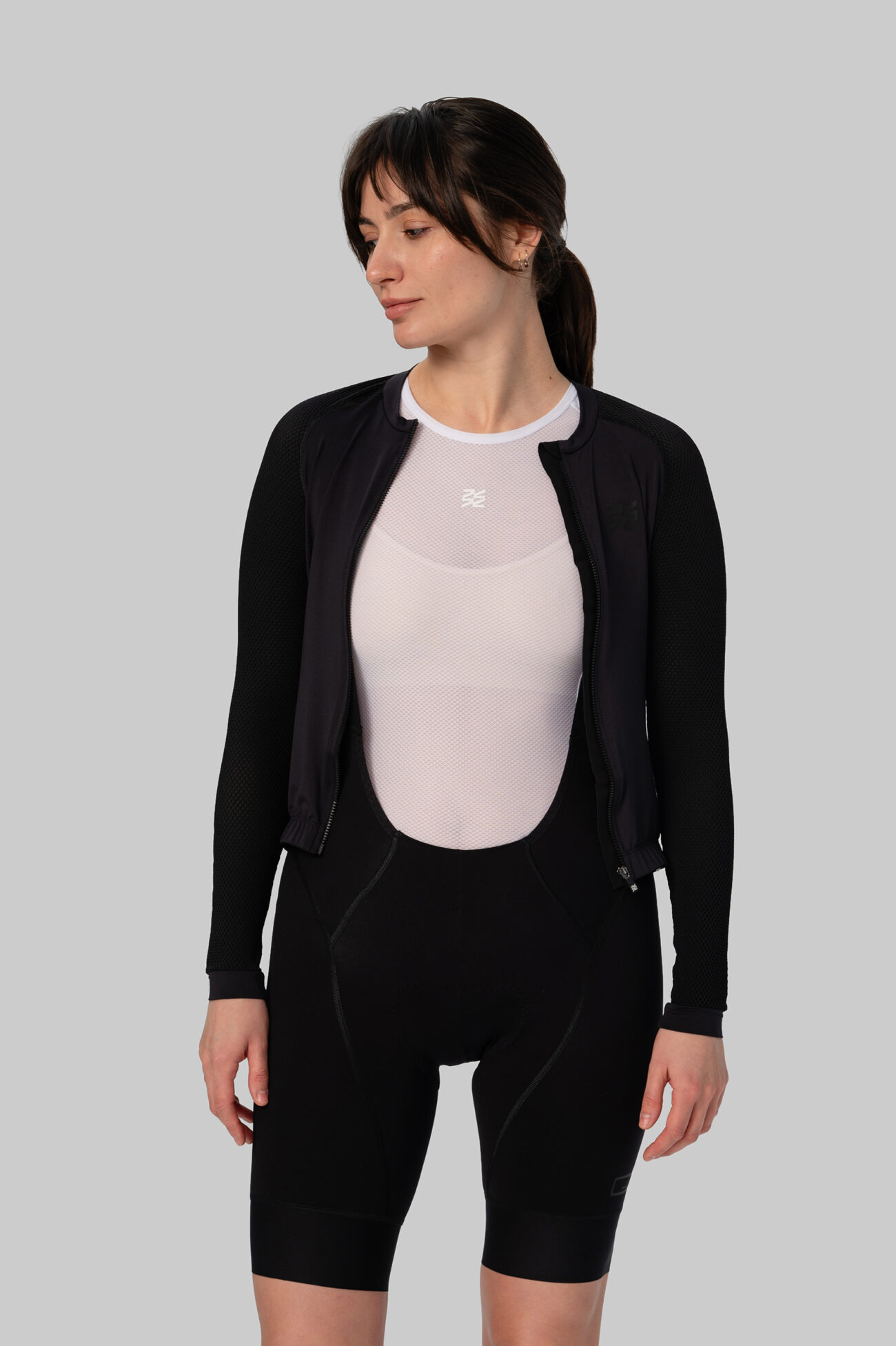 Женская Джерси с Длинным Рукавом Evolve Black